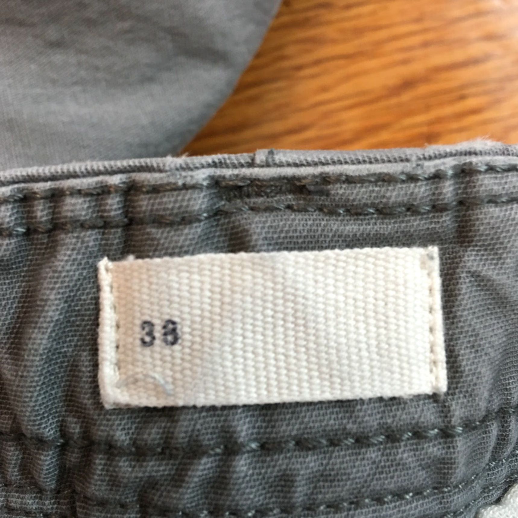 Gap Gap Mens Chino Shorts Flat Front Regular Fit High Rise Gray Size 38 Size US 38 / EU 54 - 5 Thumbnail
