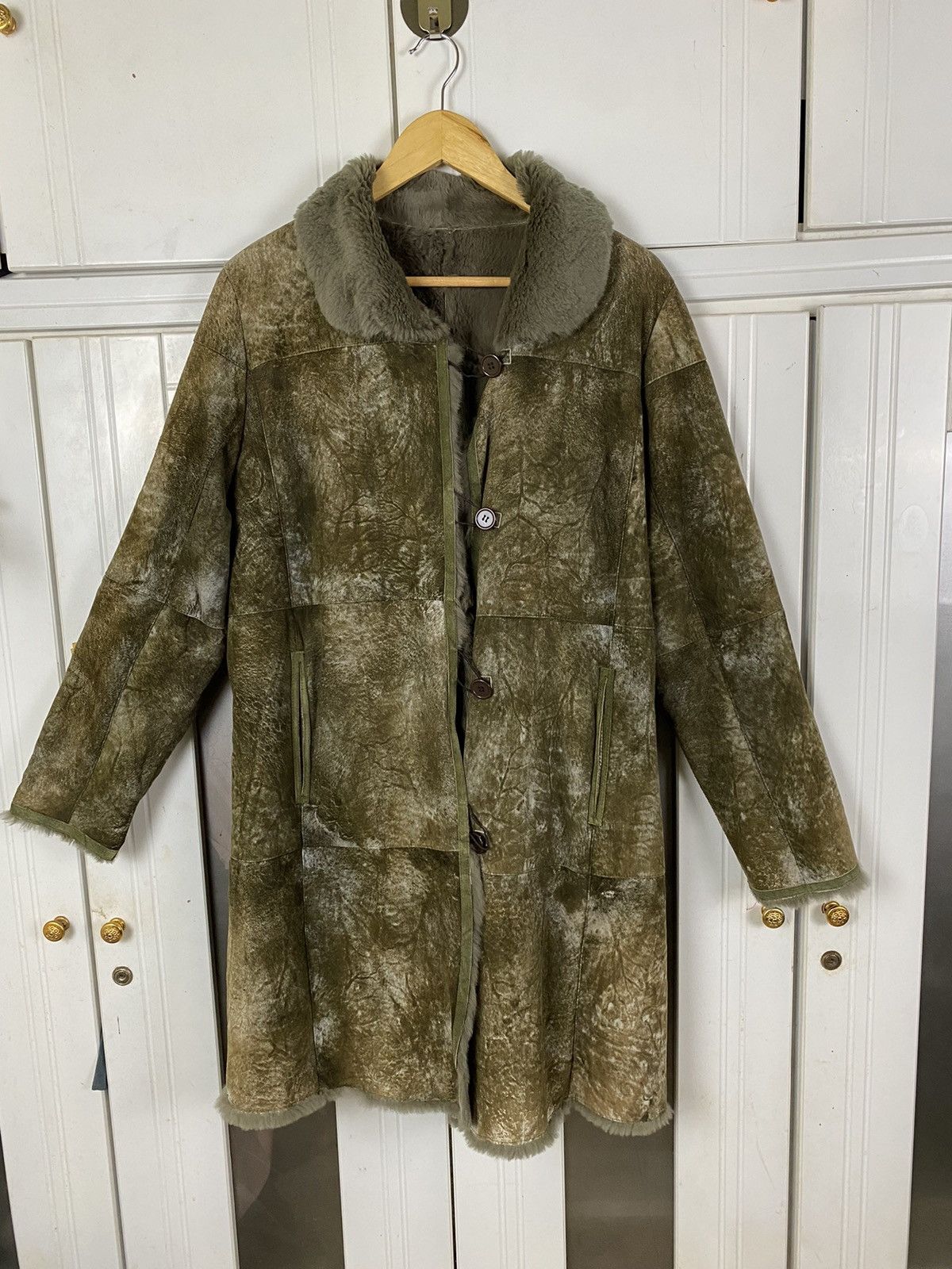 ✅️Vintage Mink Fur Rabbit Long Jacket