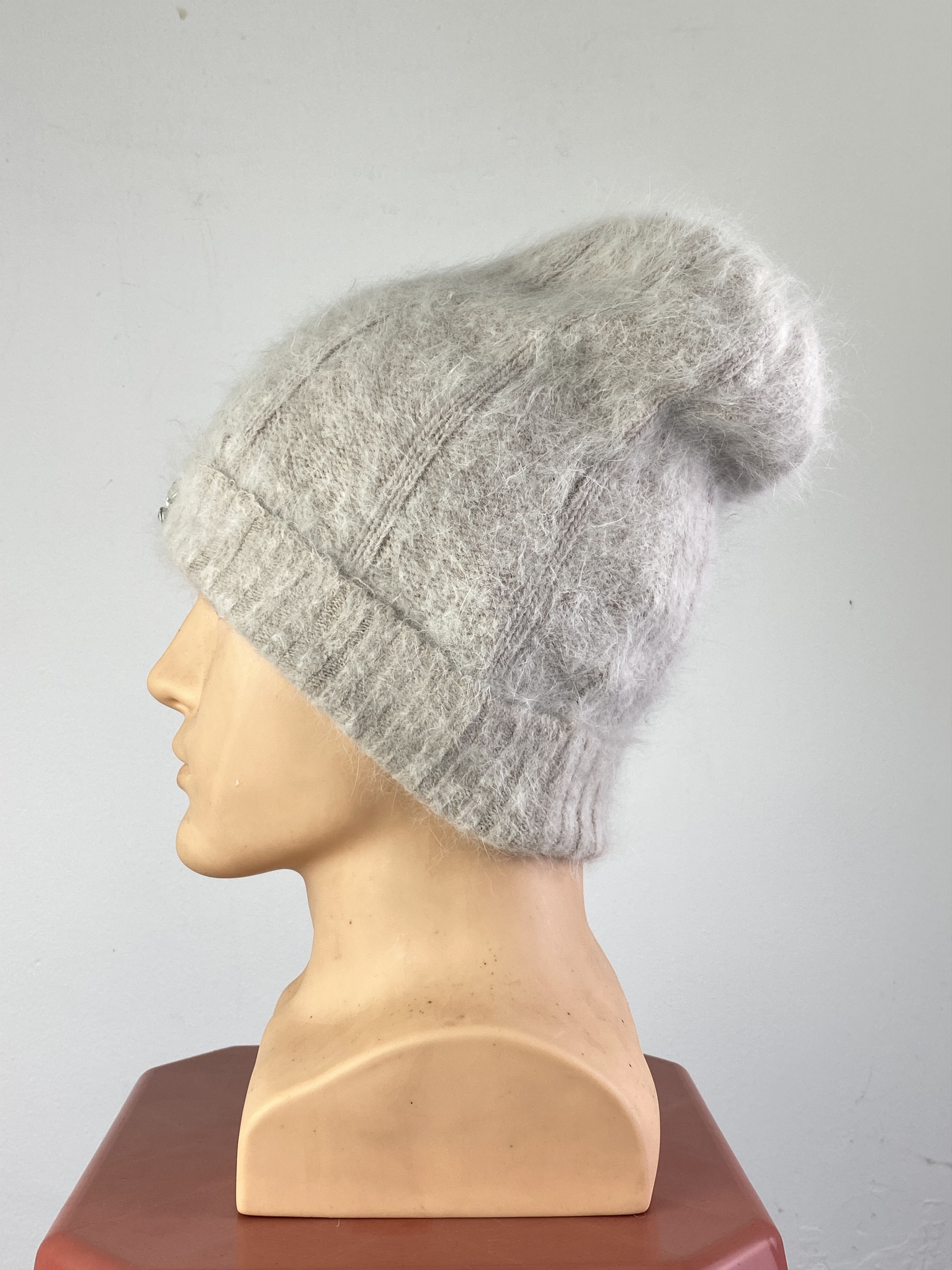 Japanese Brand Vintage Japan Brand Mohair Beanie / Winter Hat BA0197 Size ONE SIZE - 2 Thumbnail