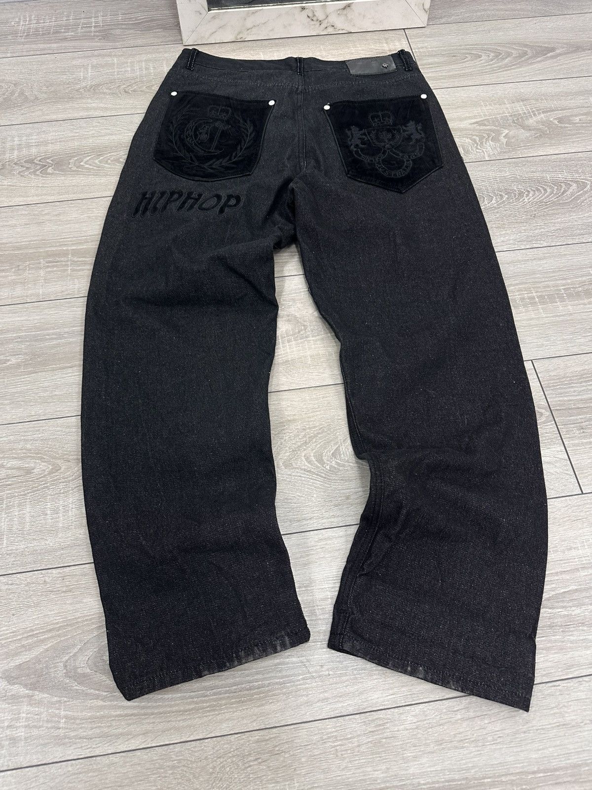 Hysteric Glamour Baggy Wide Hip Hop Rap Jeans Size US 32 / EU 48 - 3 Thumbnail