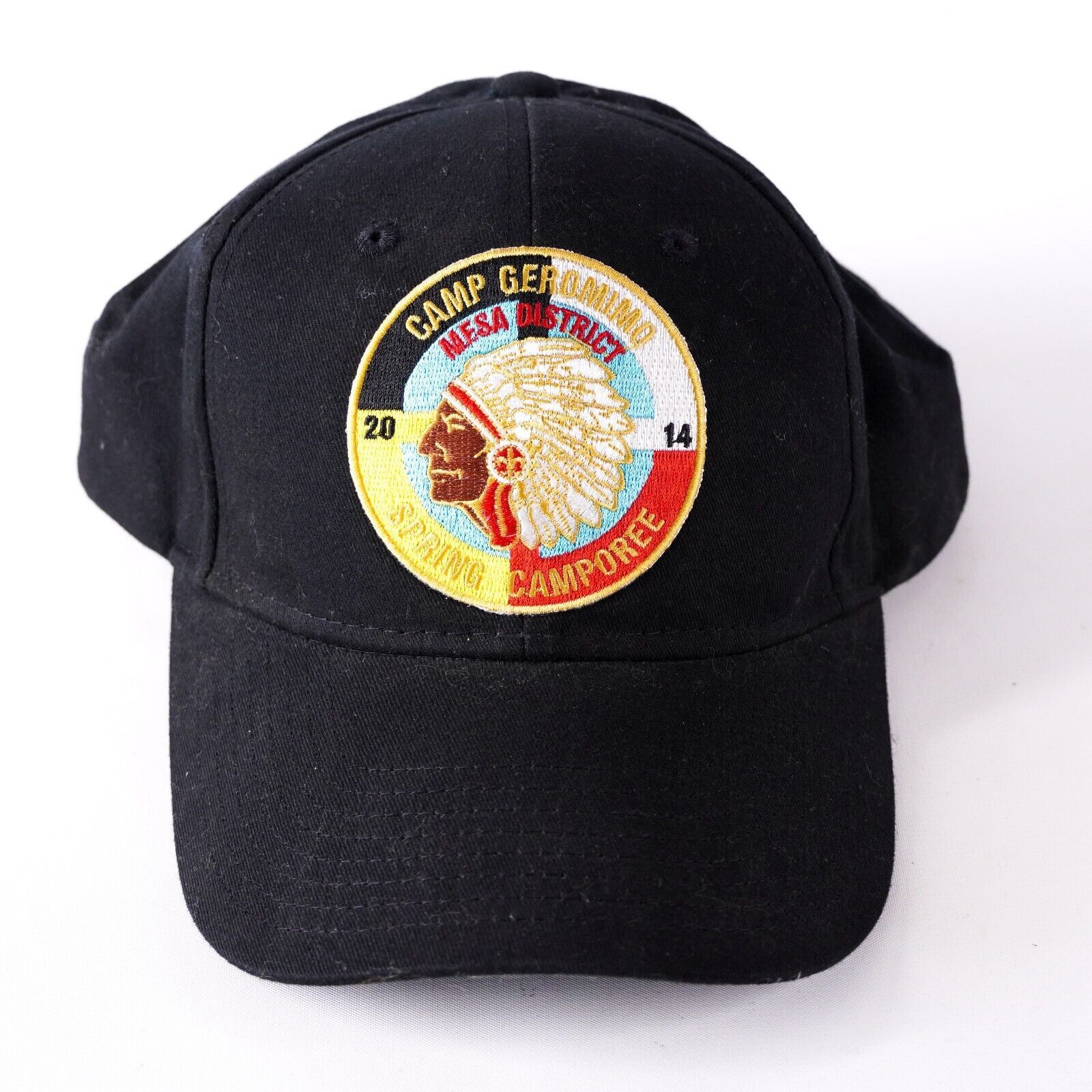 Otto Otto Camp Geronimo Indian Native Baseball Hat Visor Cap Size ONE SIZE - 1 Thumbnail