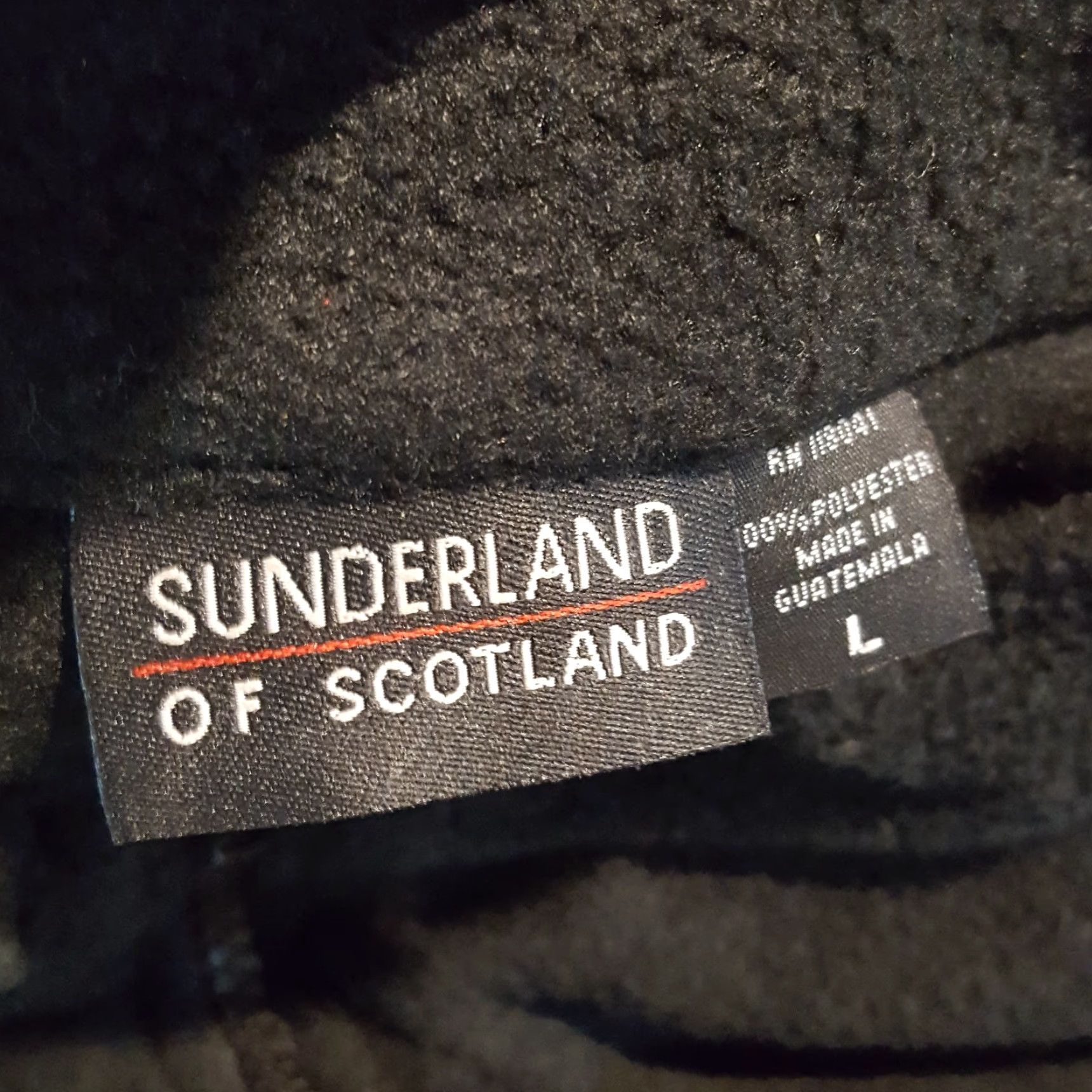 Vintage VINTAGE Sunderland Windbreaker Jacket Mens 1/4 Zip Fleece Black Size L Size US L / EU 52-54 / 3 - 6 Thumbnail