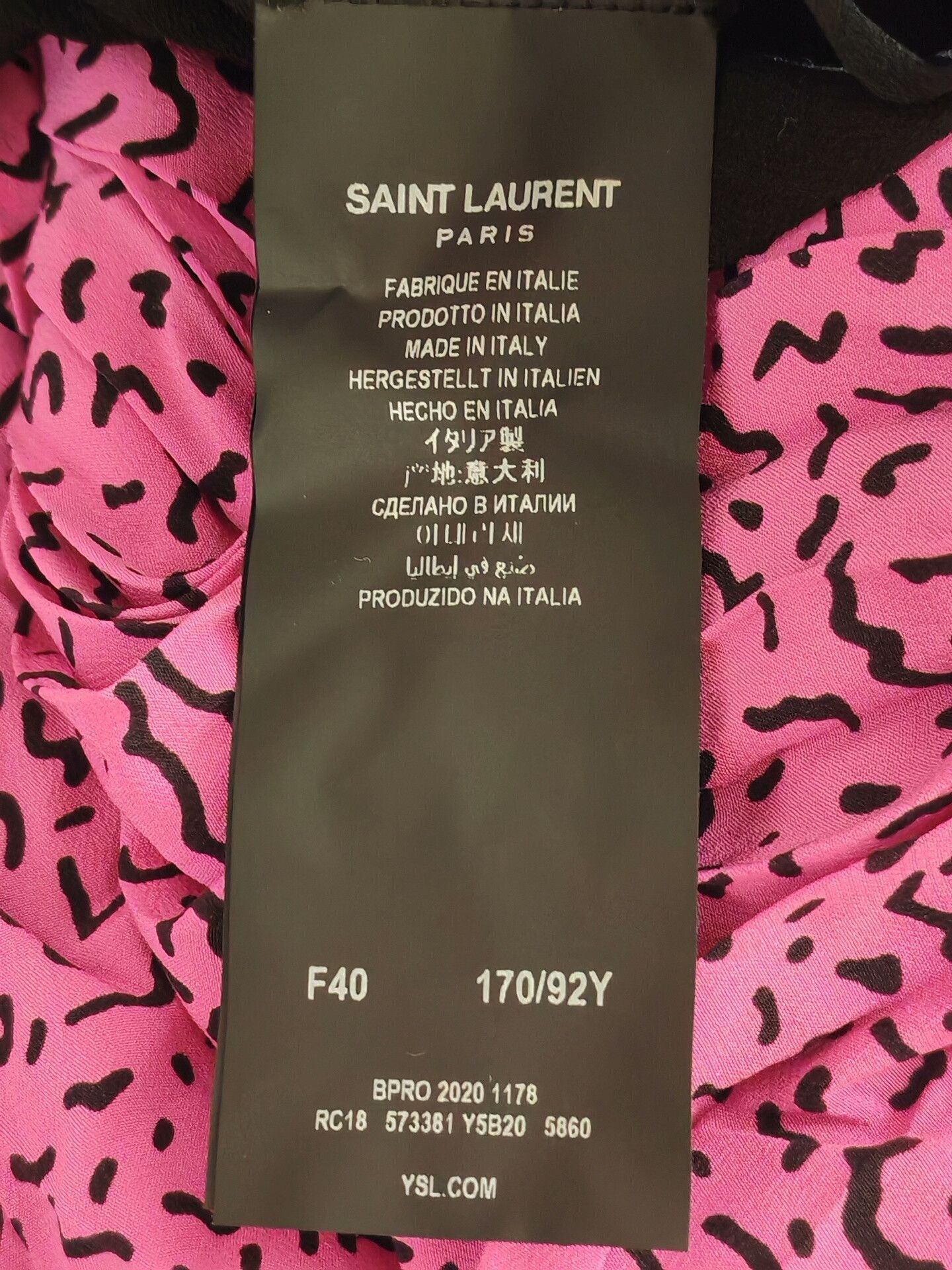 Saint Laurent Paris Saint Laurent Spaghetti Strap Dress. Size S / US 4 / IT 40 - 4 Thumbnail