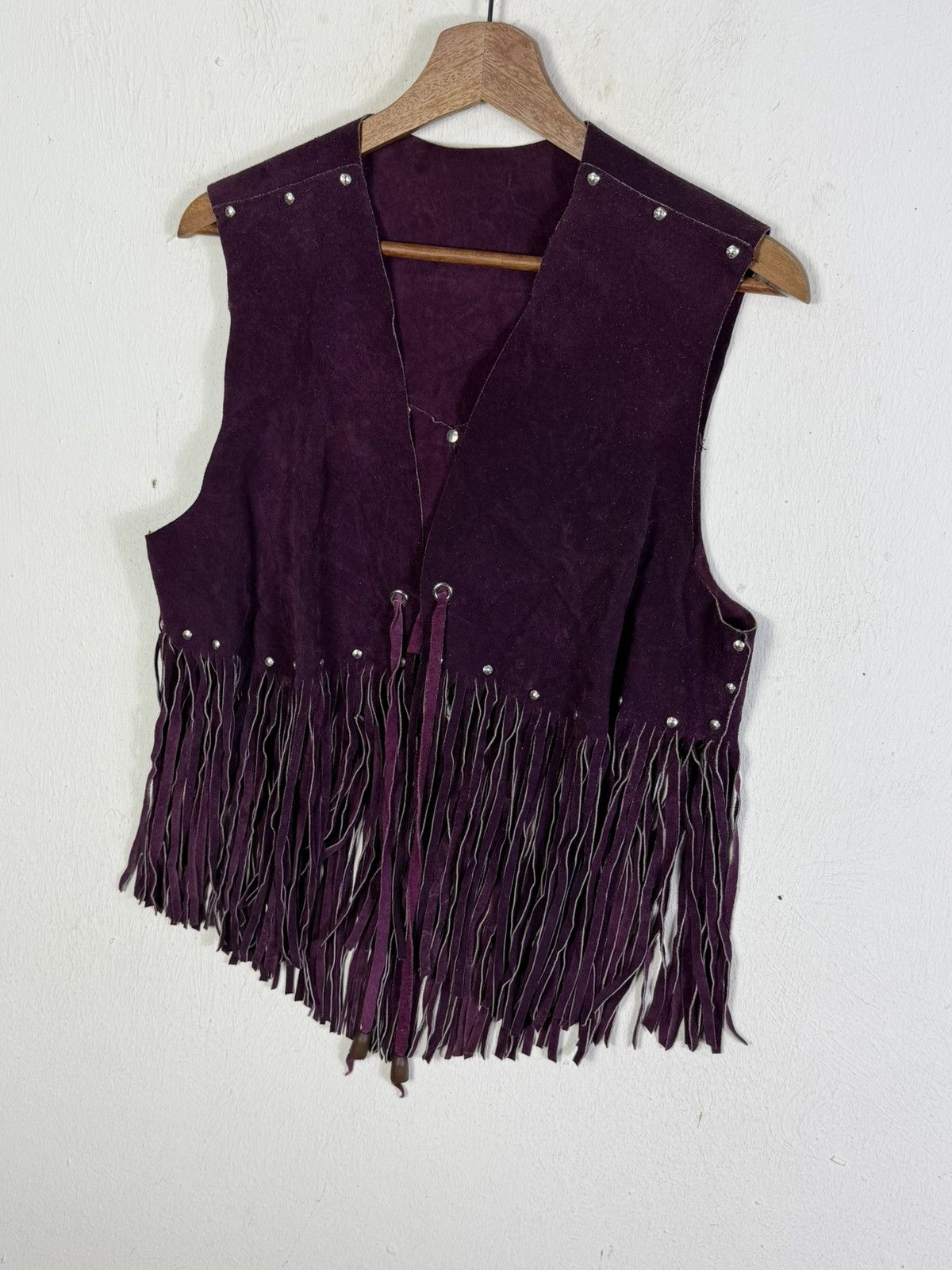 Vintage Sullivan Abuquerque Fringed Suede Size US M / EU 48-50 / 2 - 3 Thumbnail