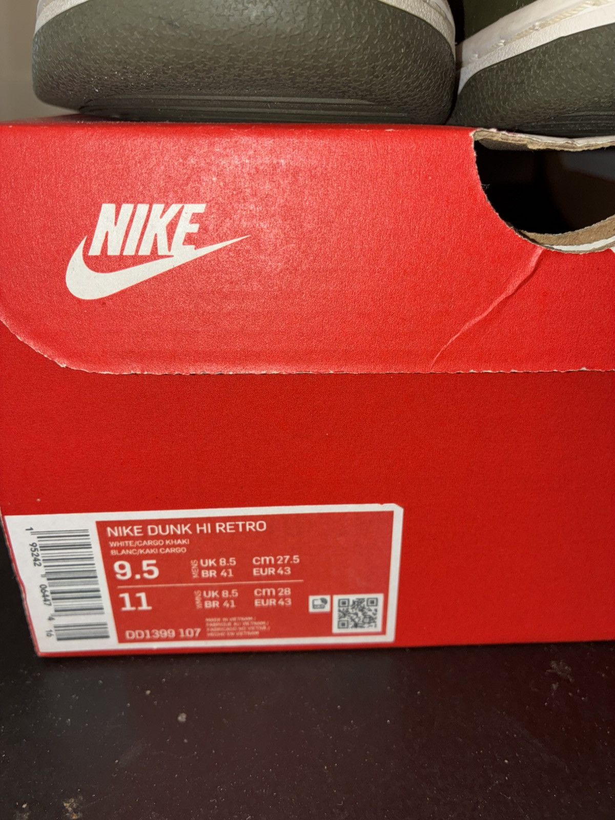 Nike Nike khaki dunks Size US 9.5 / EU 42-43 - 3 Thumbnail