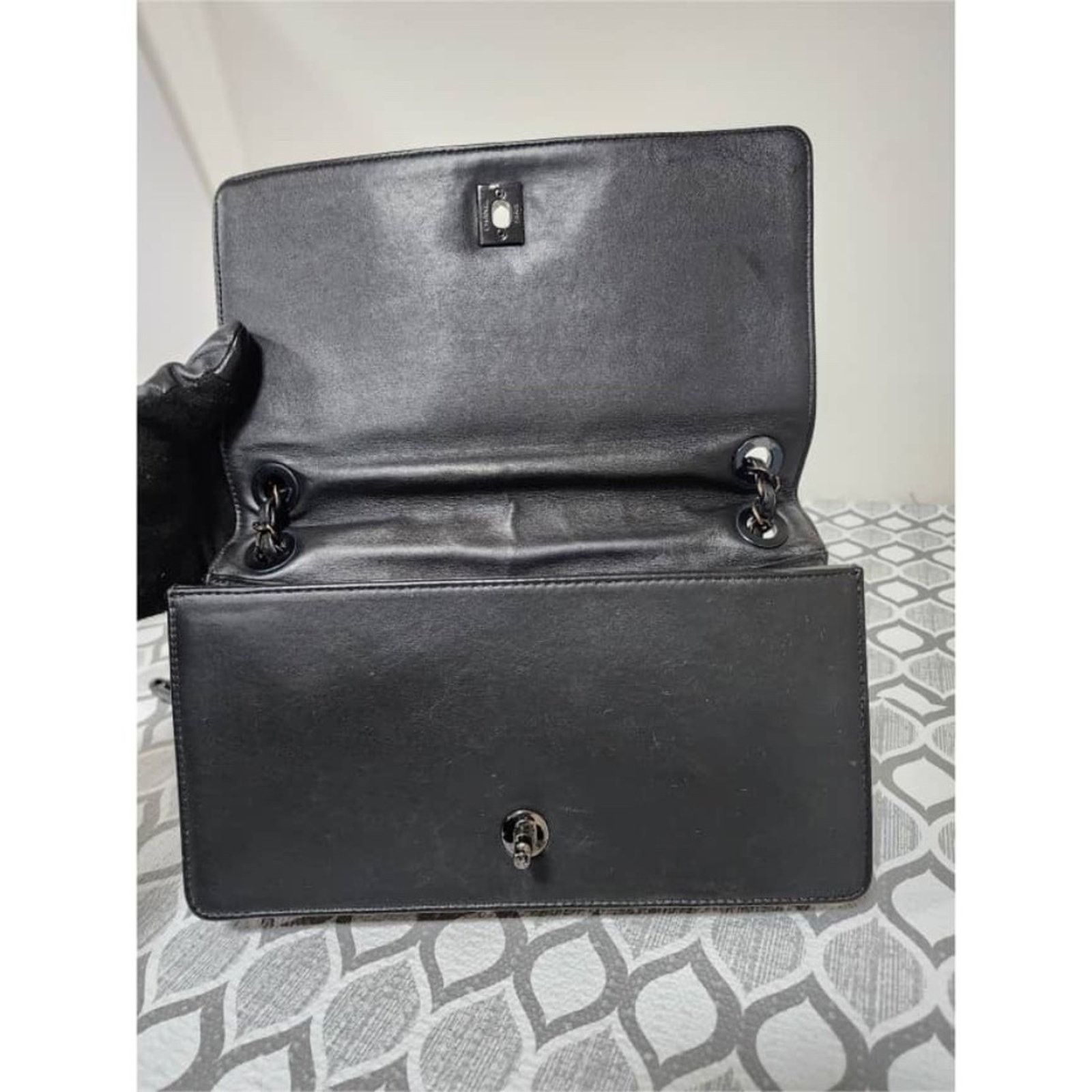 Chanel Auth CHANEL Quilted Lambskin Leather Orient Express Flap Bag Size ONE SIZE - 6 Thumbnail