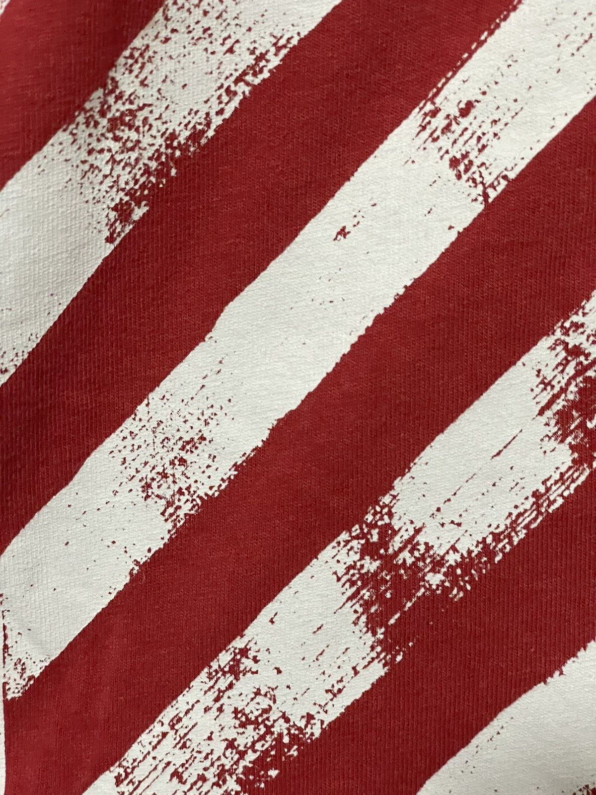 Off-White Gently Used Classic off-white Red Tee Women Size XXS / US 00 / IT 34 - 9 Thumbnail