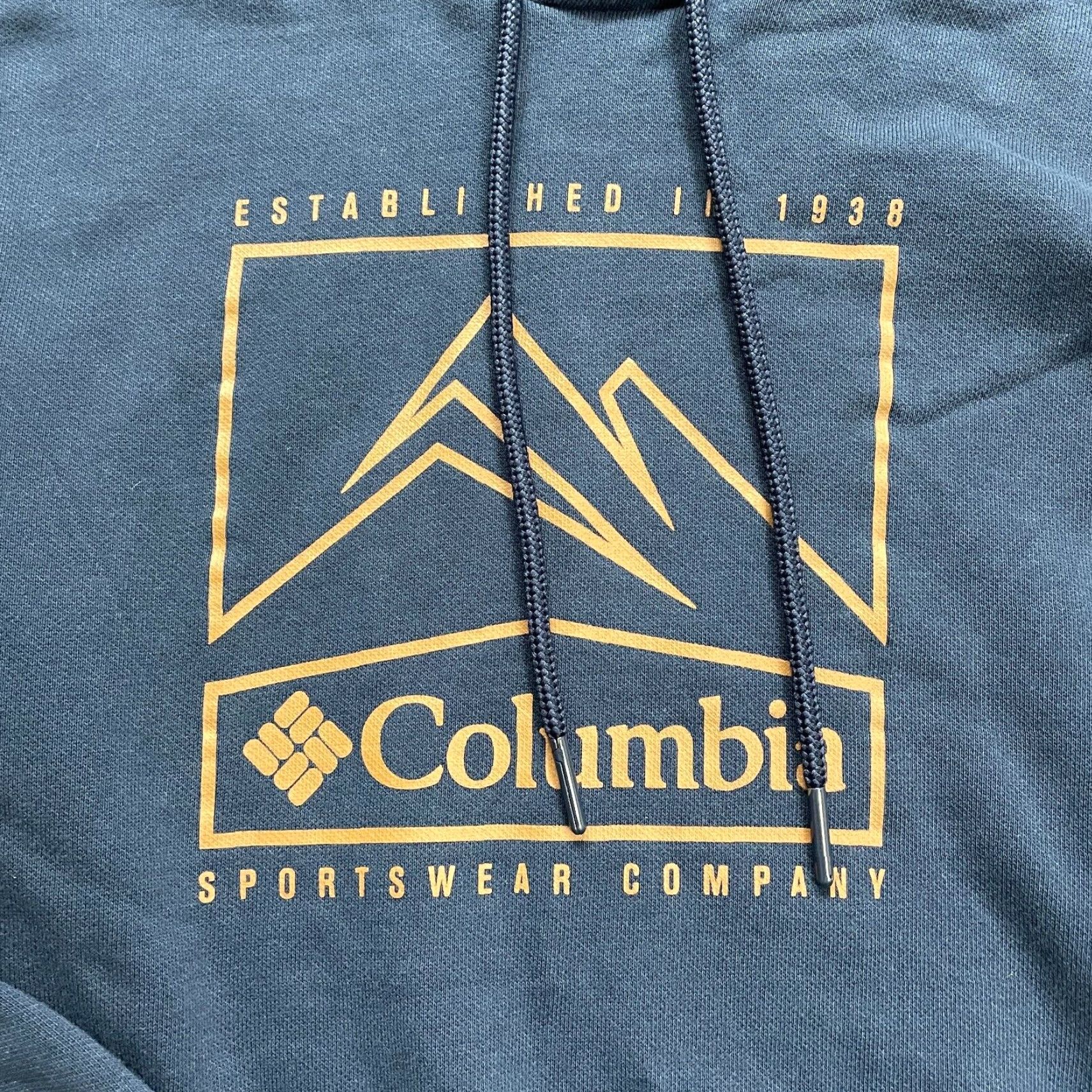 Vintage Columbia Hoodie Sweatshirt Womens XS Navy Blue Graphic Pullover Jacket Casual Size XS / US 0-2 / IT 36-38 - 3 Thumbnail