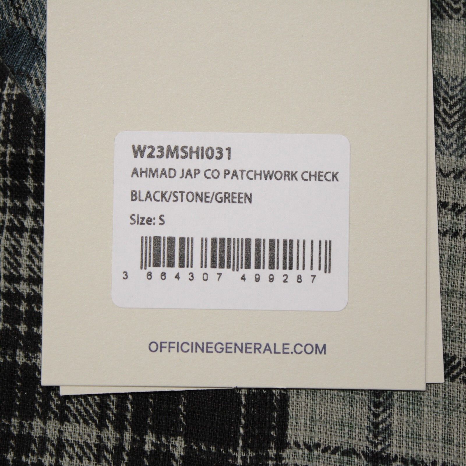 Officine Generale Officine Generale New with tags Shirt Size S US In Gray Size US S / EU 44-46 / 1 - 7 Thumbnail