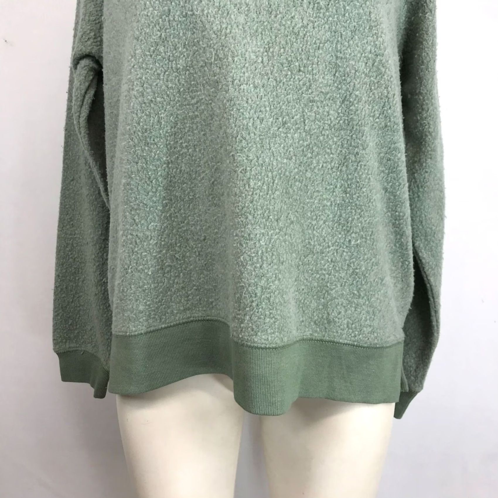 Vintage BOXERCRAFT Green Long Sleeve Sweatshirt Pullover Women's Small Fleece Portland Timers Size S / US 4 / IT 40 - 3 Thumbnail
