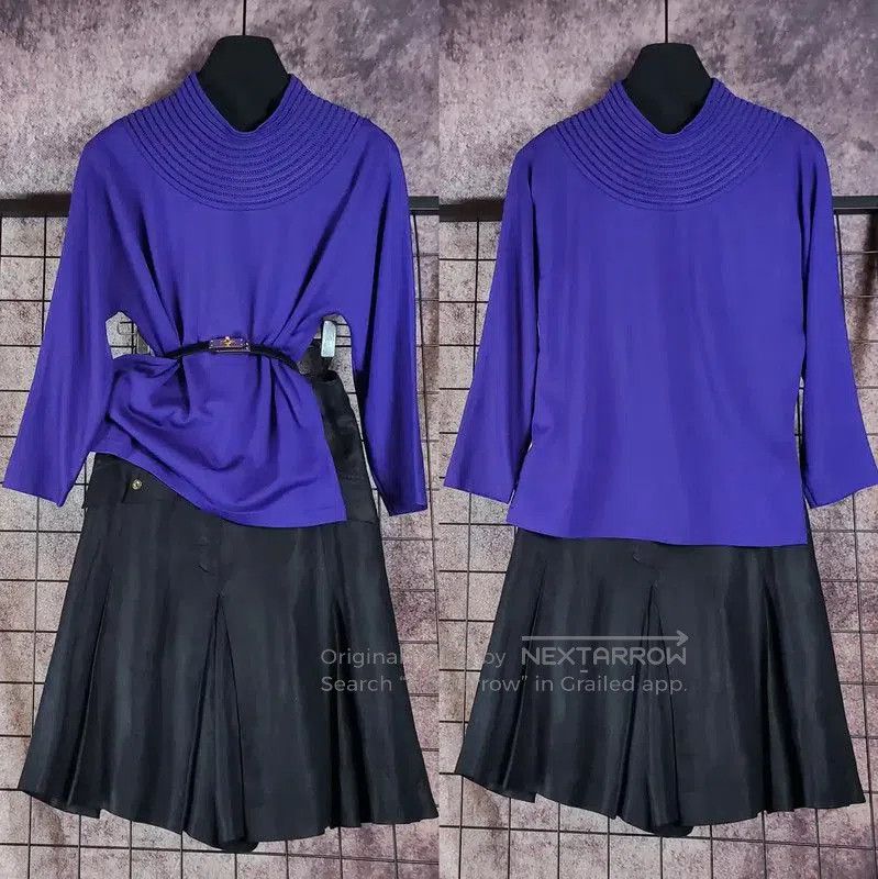 Dior Dior Blue Embroidered Wool Long Sleeve Top . Size M / US 6-8 / IT 42-44 - 1 Thumbnail