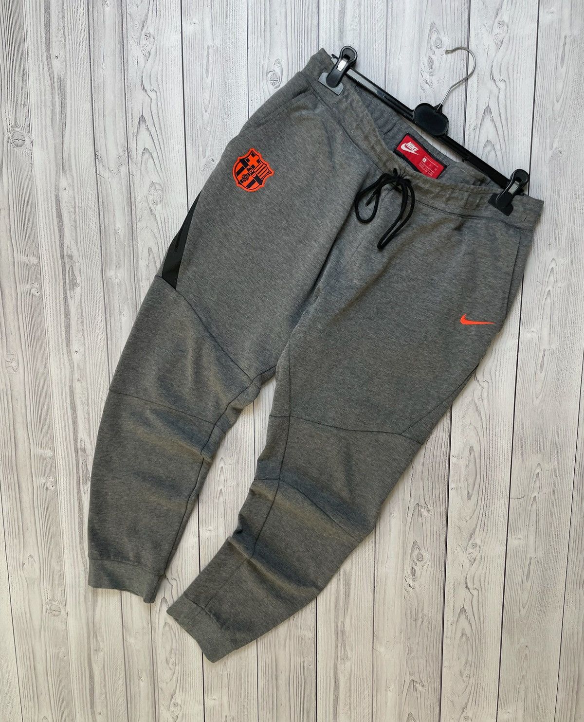 Nike Tech Fleece Barcelona soccer tracksuit size XL grey