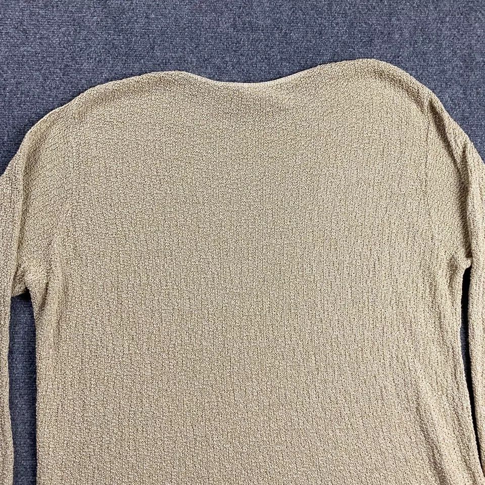 Vintage Vintage Partners Sweater Women's 1X Plus Knit Beige Pullover Size ONE SIZE - 7 Thumbnail