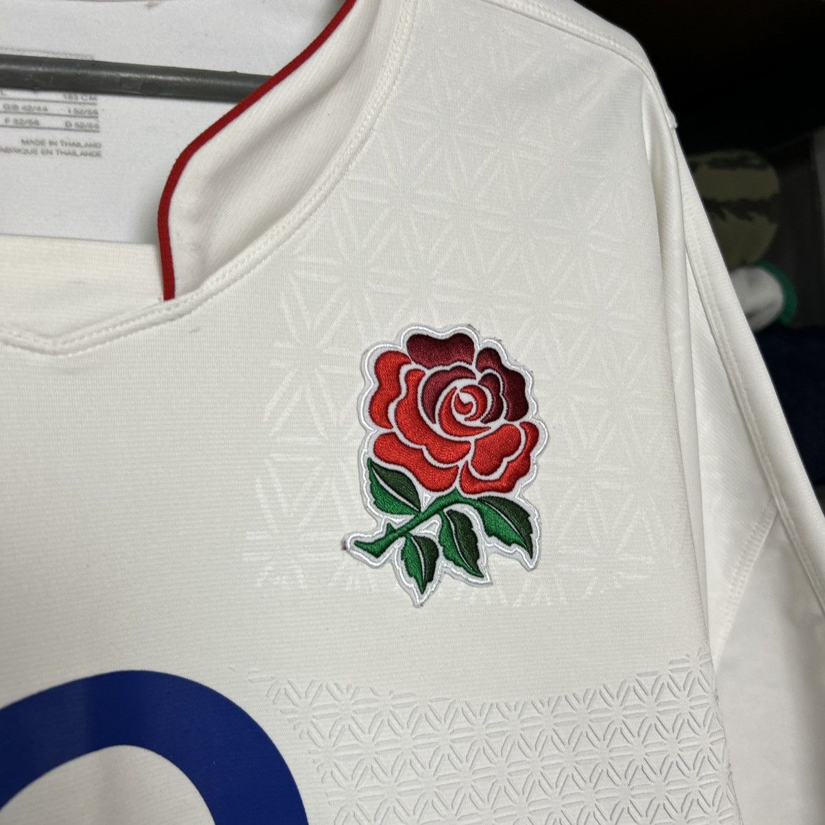 Nike Mens Nike England Rugby O2 big logo jersey size L Size US L / EU 52-54 / 3 - 4 Thumbnail