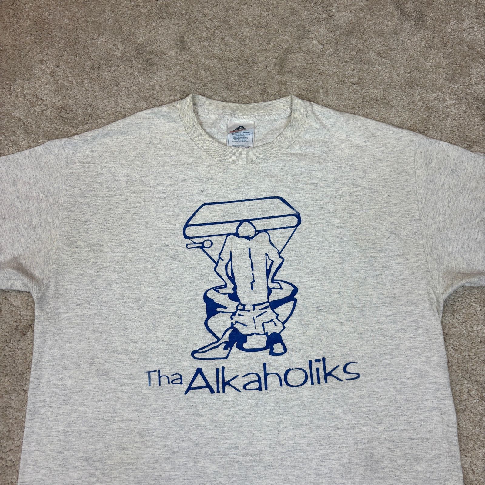 Vintage The Alkaholiks Shirt Large Hip Hop Skatewear 90s Y2K