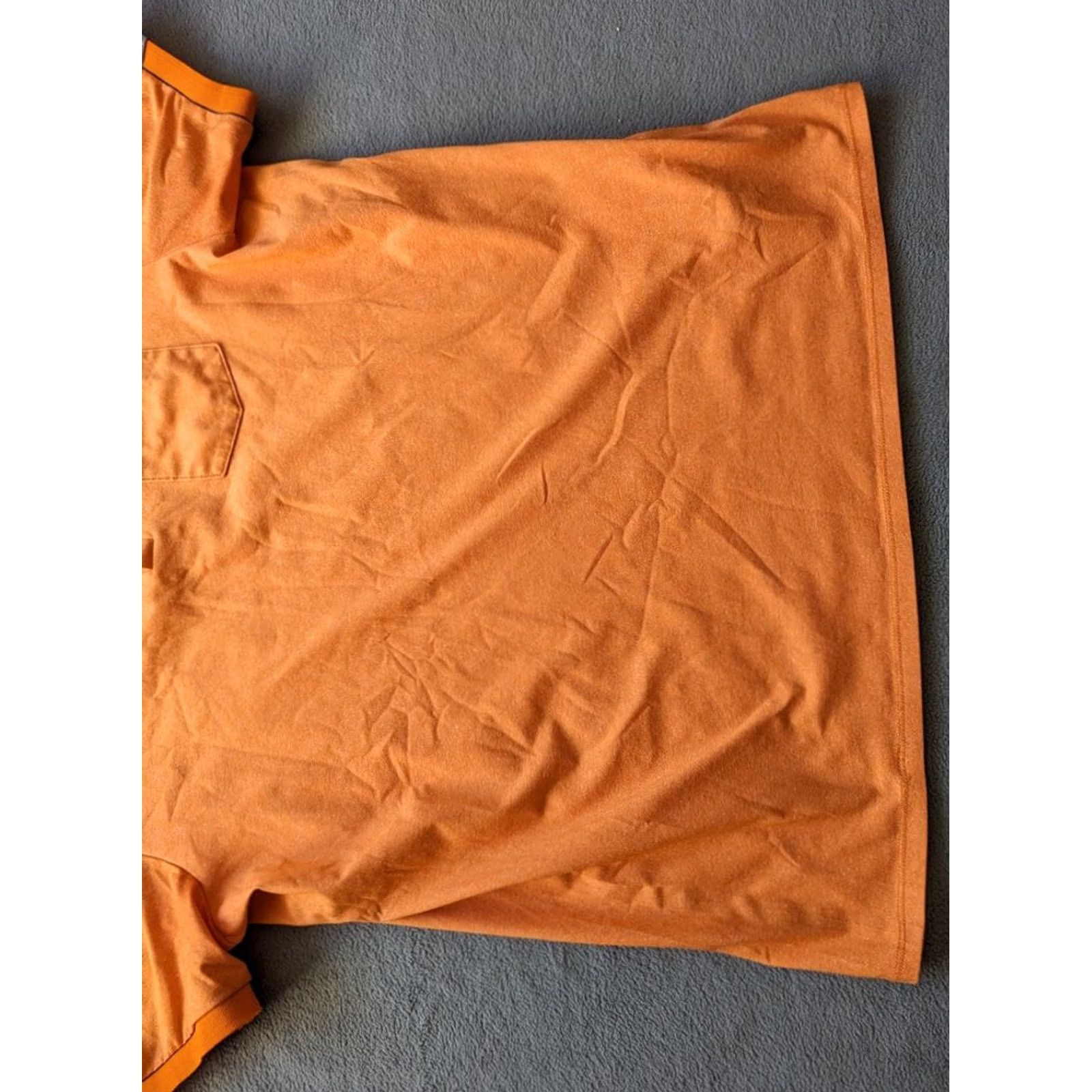 KJUS KJUS Golf Polo Shirt Mens Size M Orange Size US M / EU 48-50 / 2 - 7 Thumbnail