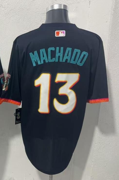 MLB 2006 San Diego Padres #13 Manny Machado Jersey Size US XL / EU 56 / 4 - 1 Thumbnail
