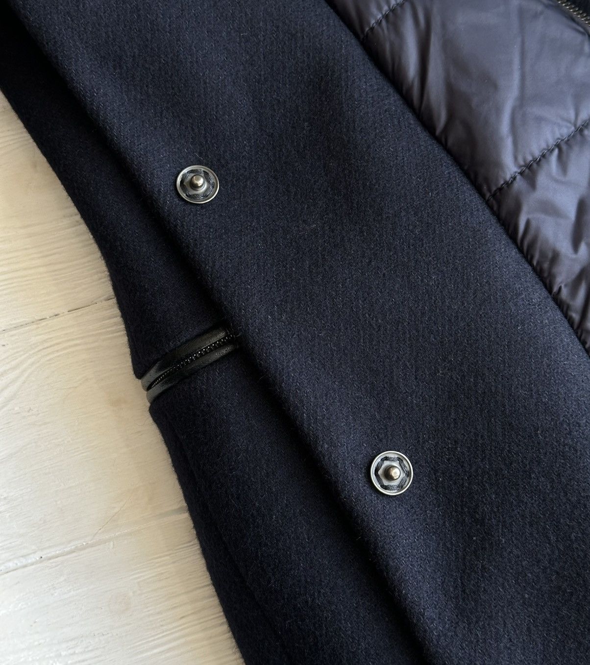 Fay Fay Women’s Blue Wool Coat Size S Navy Hooded Jacket Size S / US 4 / IT 40 - 5 Thumbnail