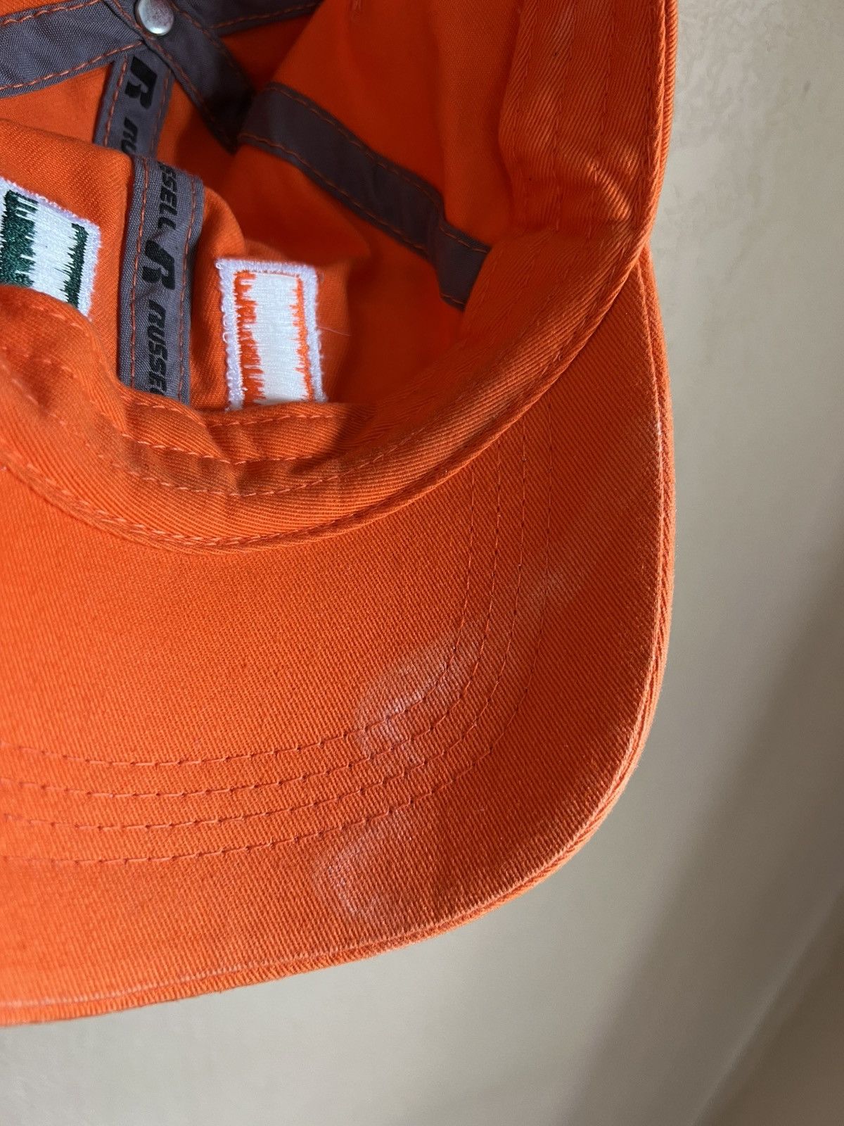 Russell Athletic University of Miami Baseball Cap - Russel - Used Size ONE SIZE - 5 Thumbnail