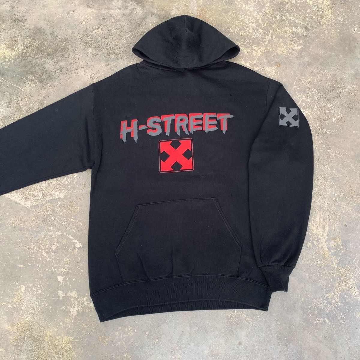 Jerzees Rare! Vintage 90s Hstreet Skateboard / Tony Magnusson Size US M / EU 48-50 / 2 - 1 Thumbnail