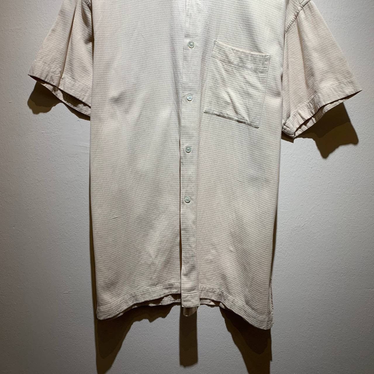 Issey Miyake Issey Miyake Design Studio Mandarin Collar Button Up Shirts Size US L / EU 52-54 / 3 - 5 Thumbnail