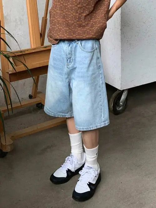 Japanese Brand RETRO vintage jeans Y2K denim shorts jorts Size US 34 / EU 50 - 4 Thumbnail