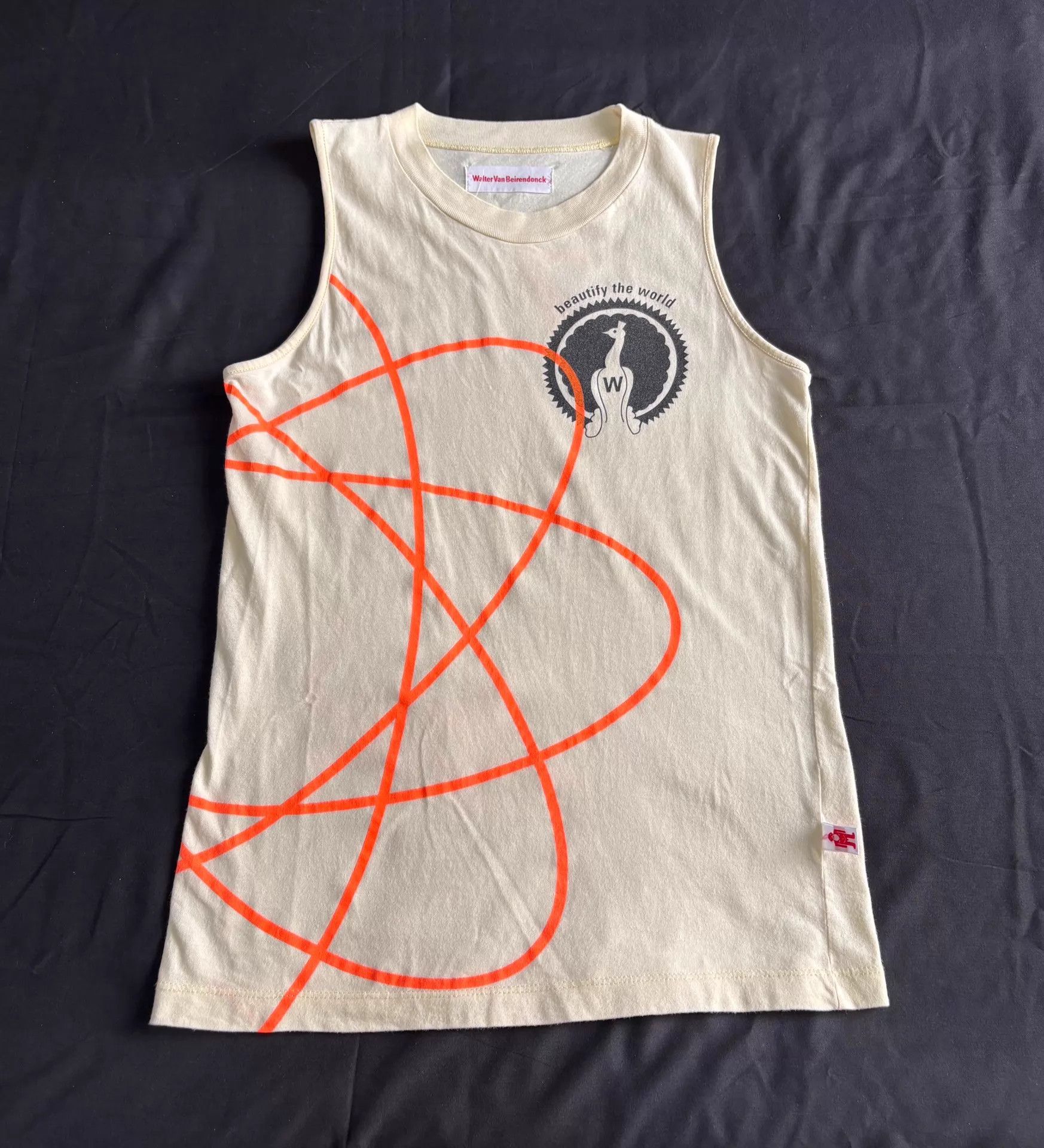 Walter Van Beirendonck Walter Van Beirendonck Vintage Print Fitted Vest M Size US M / EU 48-50 / 2 - 4 Thumbnail
