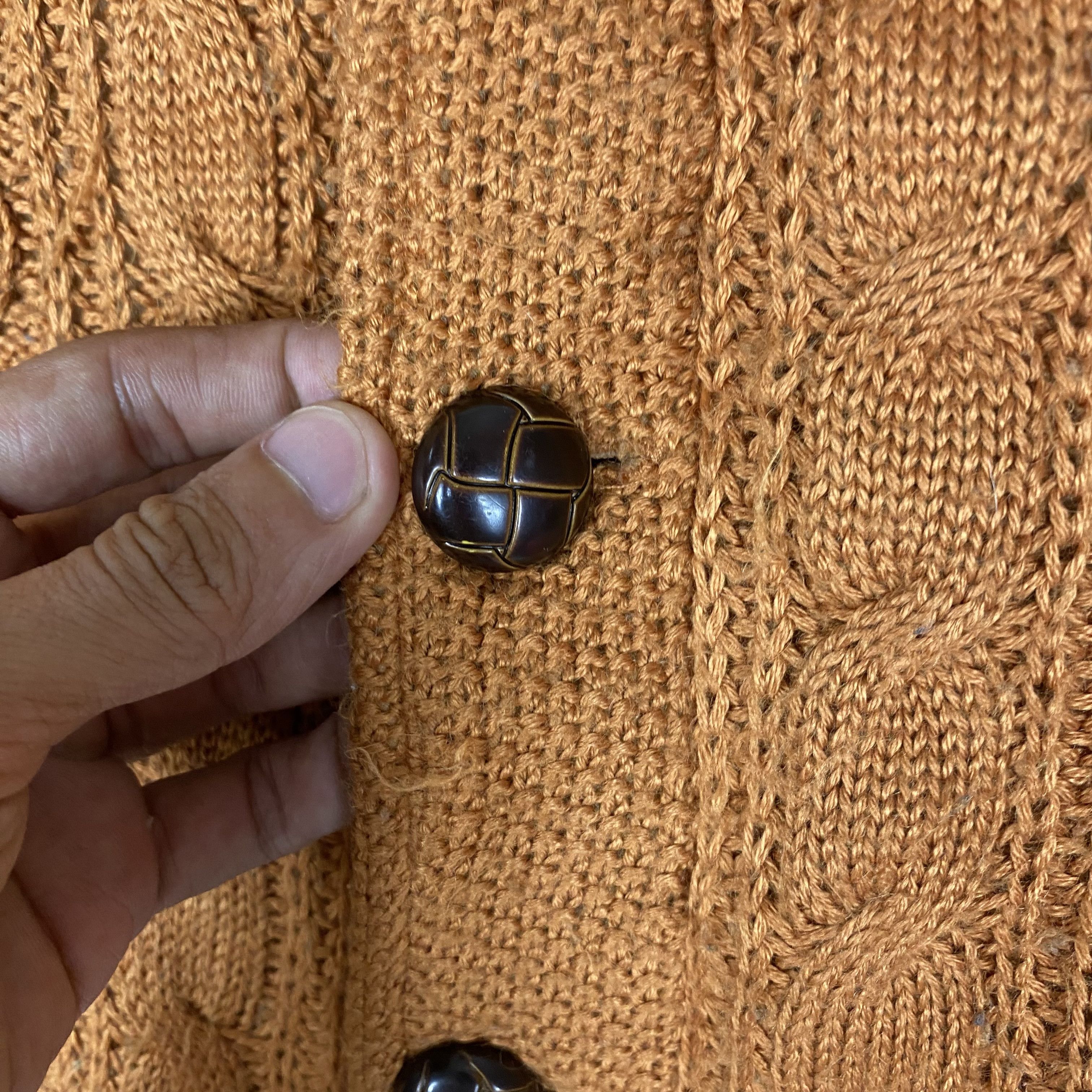 Japanese Brand 💥 Joey Factory Cableknit Button Cardigan Jacket Size US S / EU 44-46 / 1 - 6 Thumbnail