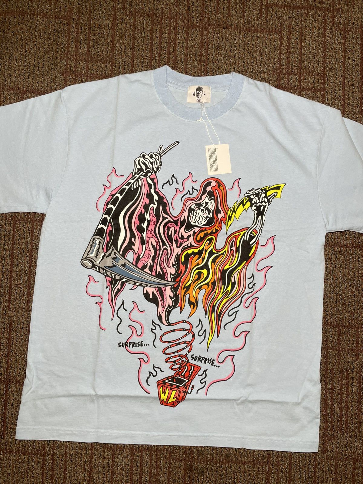 Warren Lotas Warren Lotas Carolina Reaper T-Shirt (X-Large) Size US XL / EU 56 / 4 - 1 Thumbnail