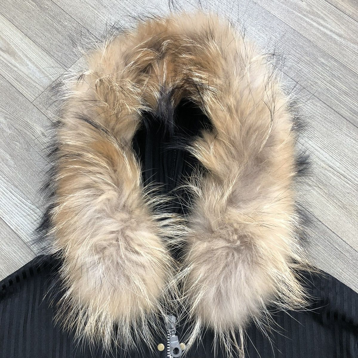 Beauty Beast 2000s Beaumere Stripped Lgb Kmrii Ifsixwasnine Fur Hoodie Size US L / EU 52-54 / 3 - 4 Thumbnail