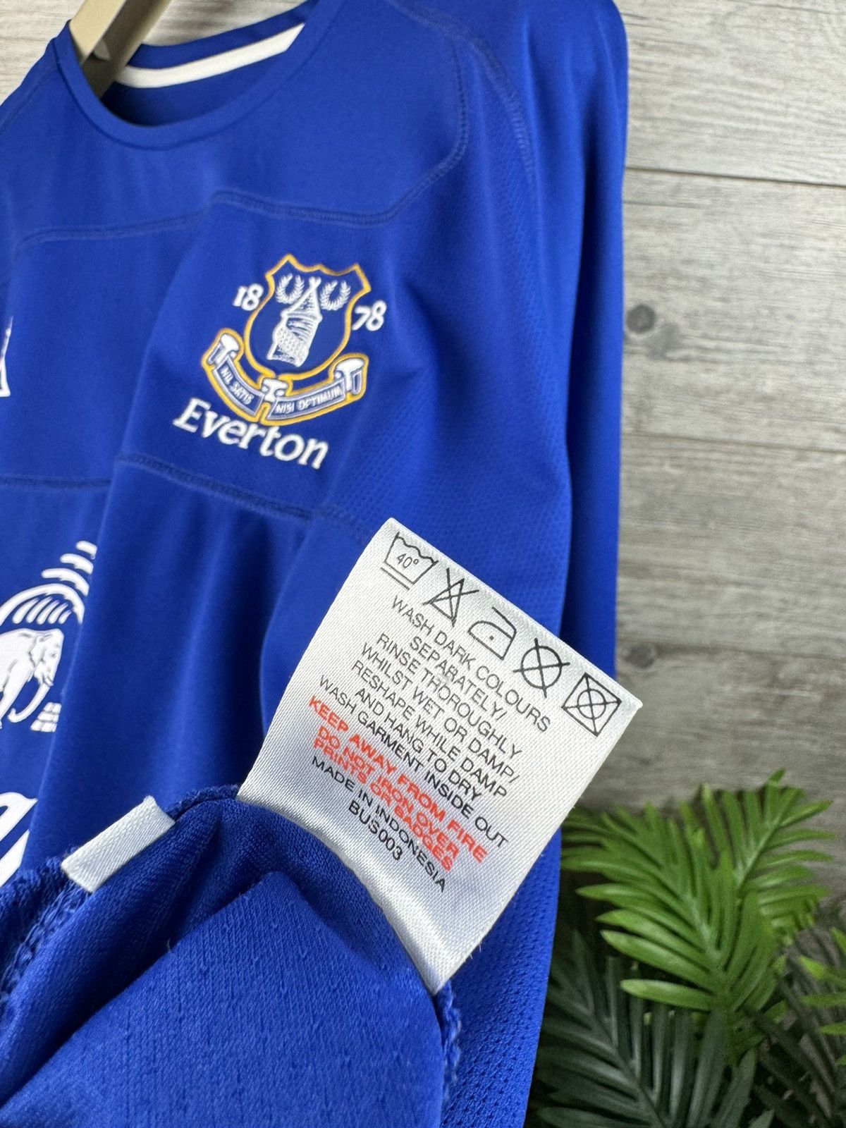 Le Coq Sportif le coq sportif Everton T- Shirt soccer jersey Football Size US XXL / EU 58 / 5 - 8 Thumbnail
