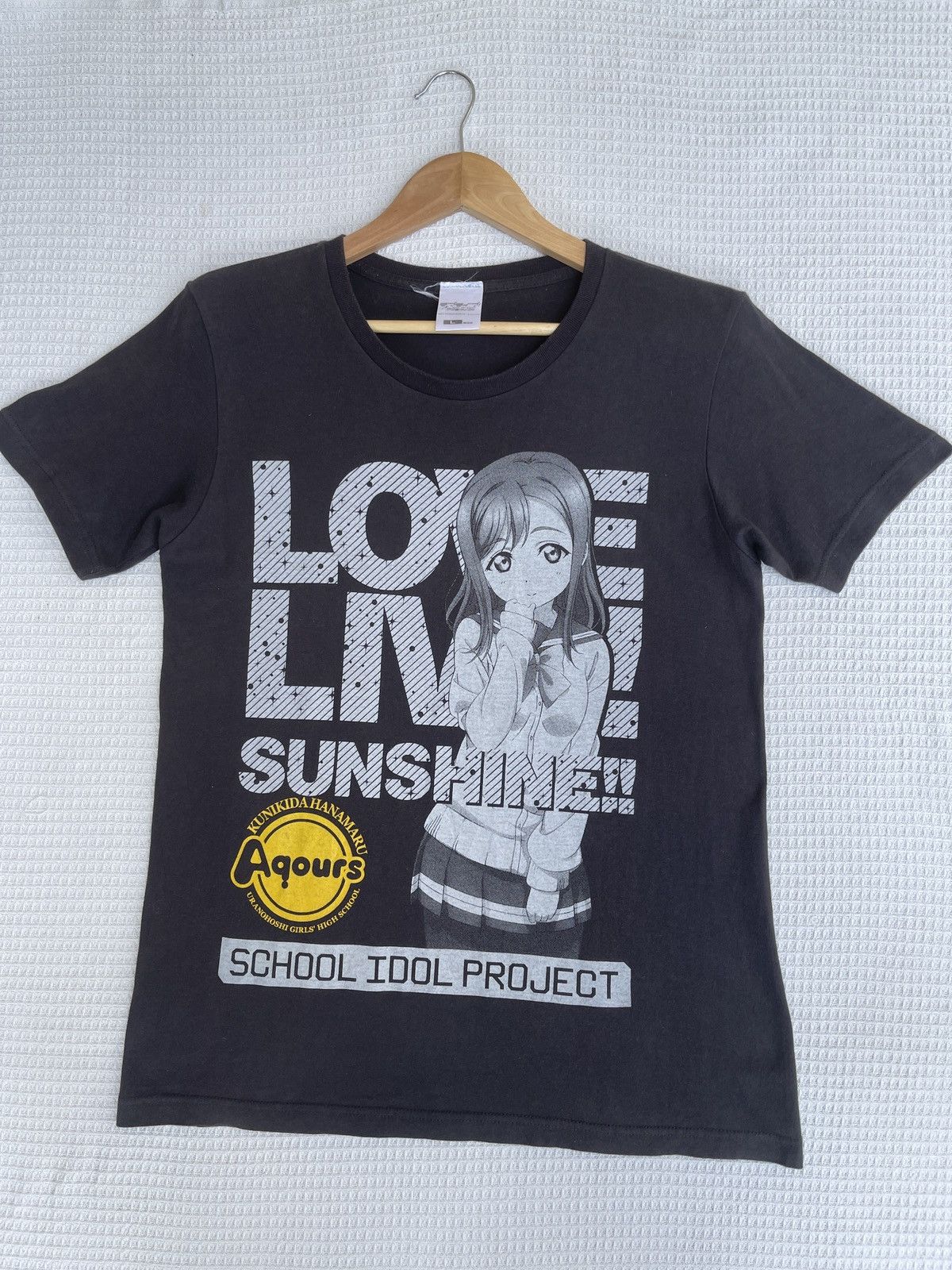 Anime Last Drop🔥Rare🔥Vintage Cospa Anime School Idol Project Tee Size US L / EU 52-54 / 3 - 6 Thumbnail