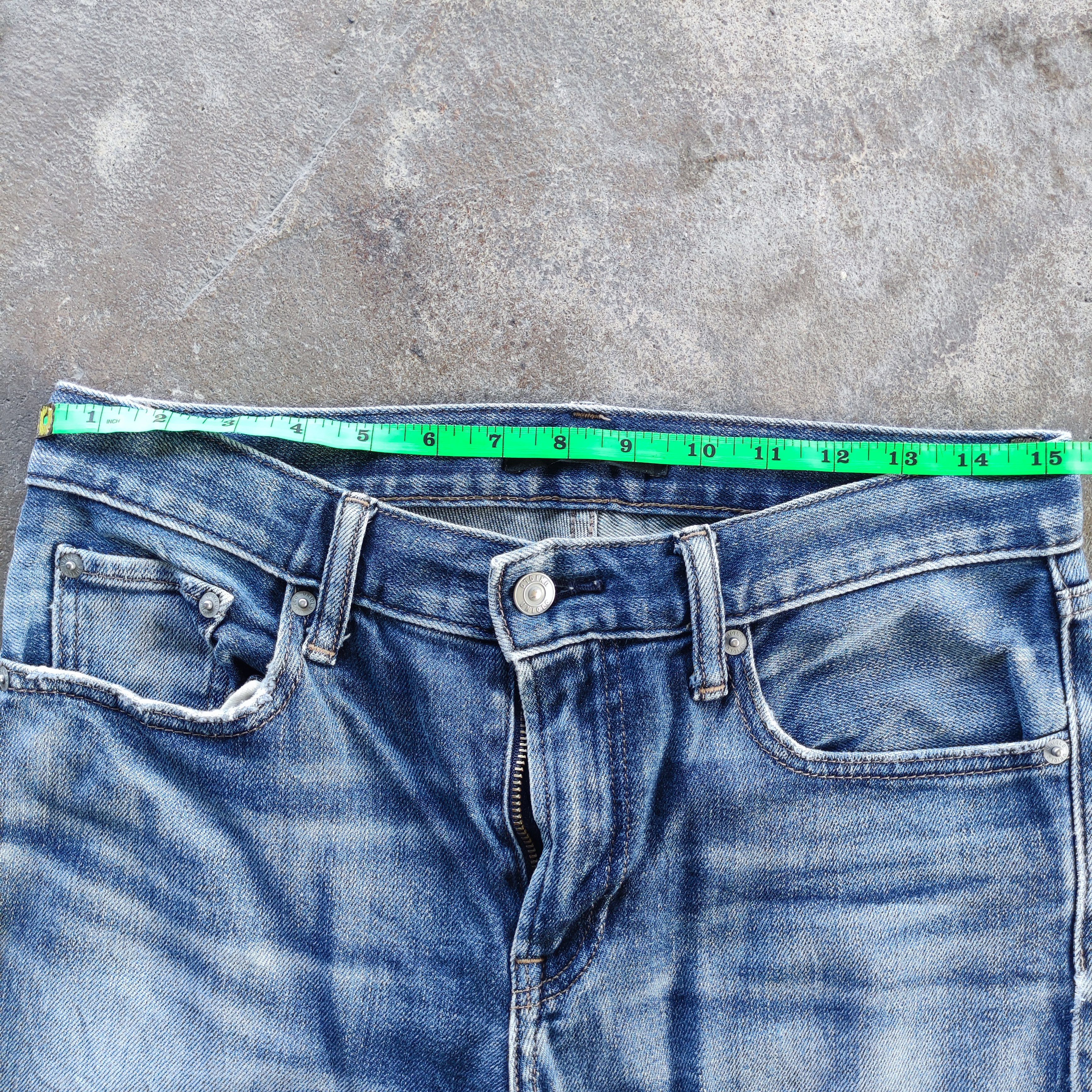 Japanese Brand Vintage Japanese Brand Jeans Ripped Faded Pants Size US 31 - 7 Thumbnail