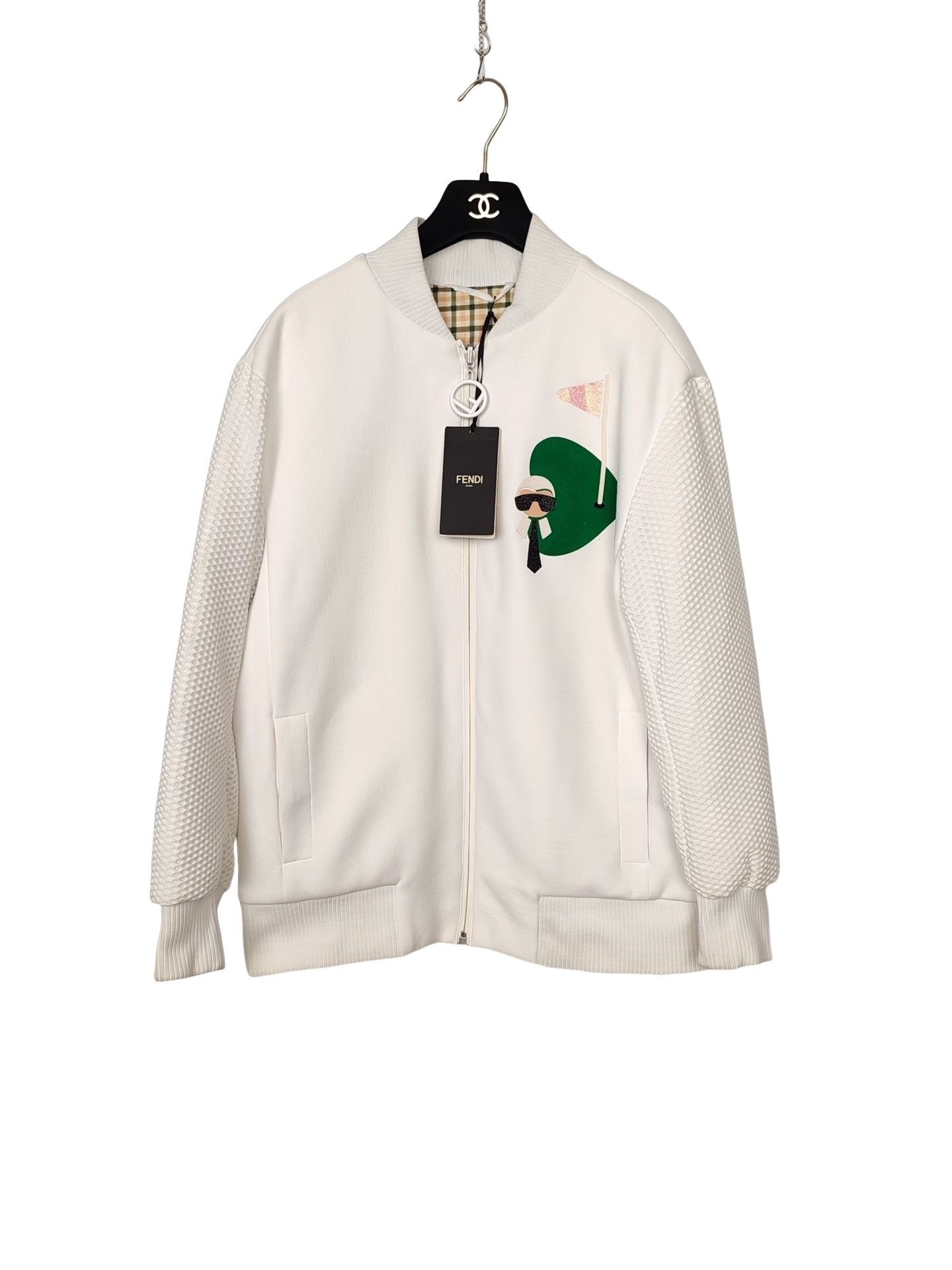Fendi Fendi Karl Lagerfeld Bomber Jacket Size 38 Size XS / US 0-2 / IT 36-38 - 1 Thumbnail