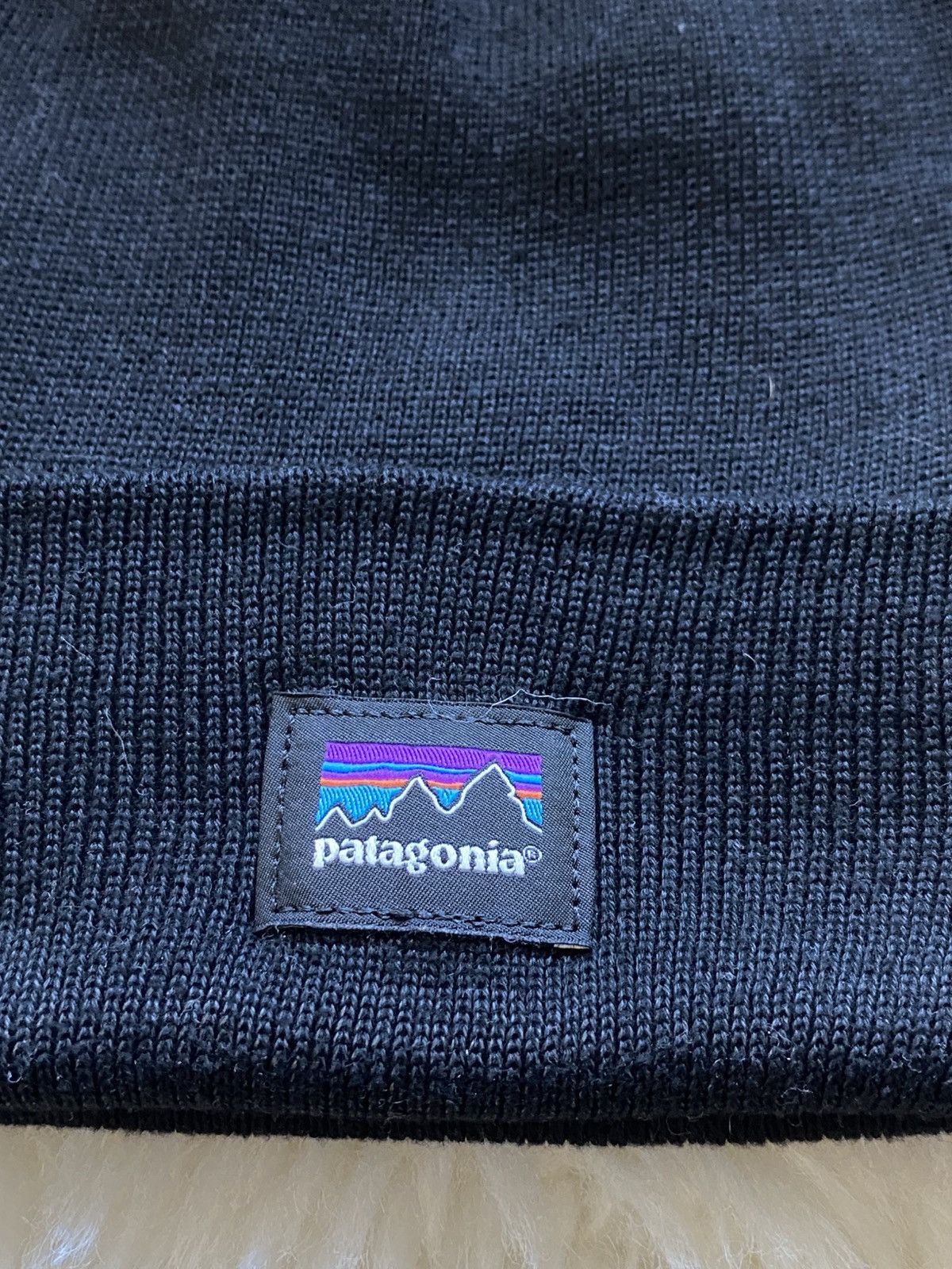 Patagonia Patagonia Fold Beanie Black Gorp Y2K Arcteryx Size ONE SIZE - 2 Thumbnail