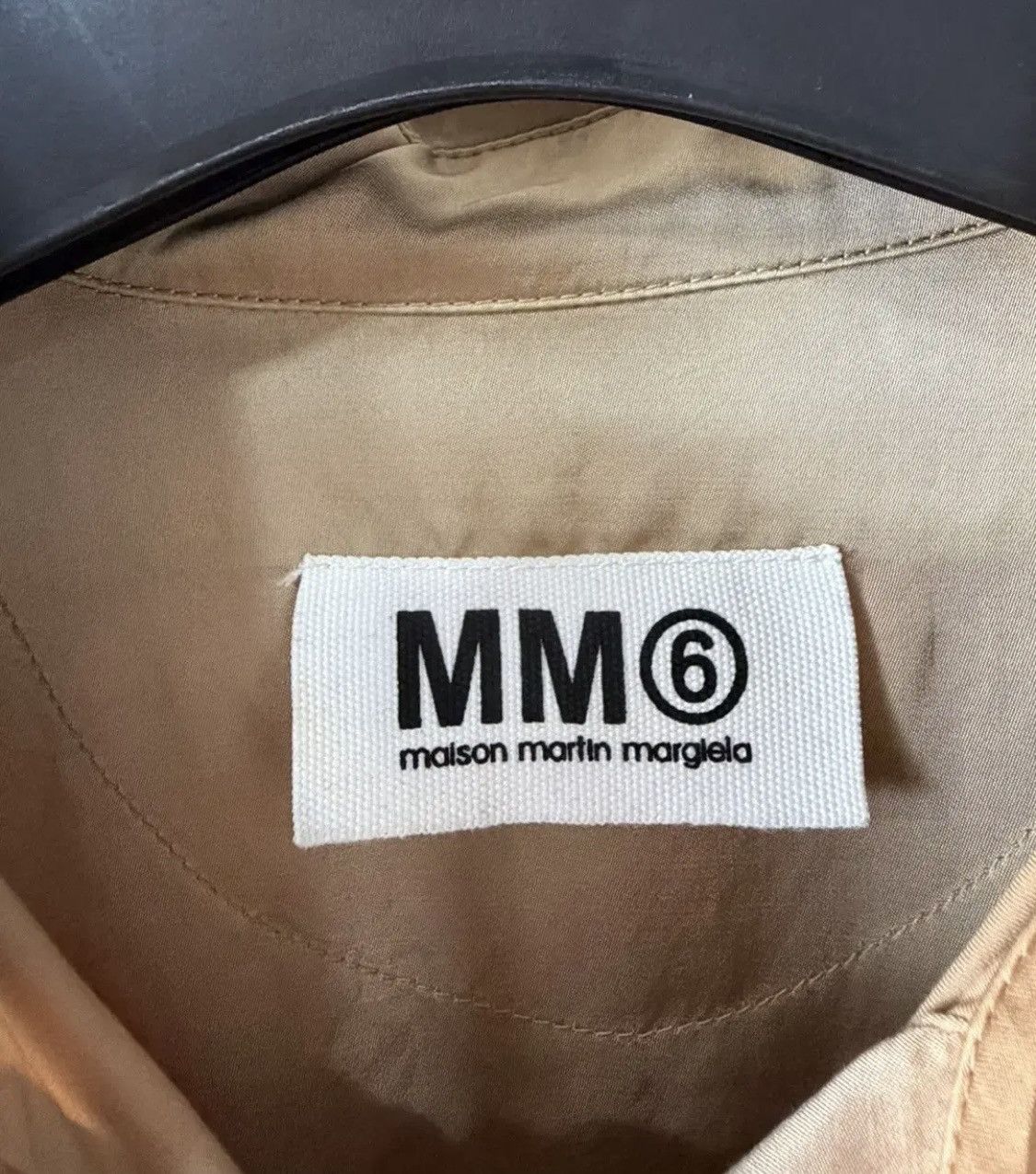 Maison Margiela Maison Margiela Over-Sized Viscose Brown Shirt Size ONE SIZE - 5 Thumbnail