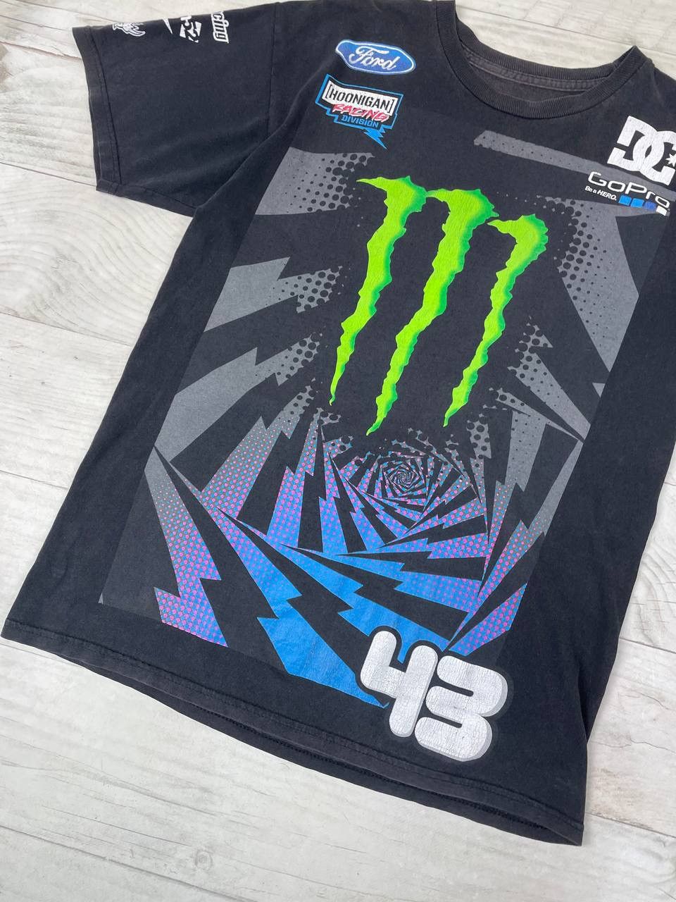 DC Hoonigan #43 Ken Block Ford Monster Energy DC Racing T Shirt Size US M / EU 48-50 / 2 - 3 Thumbnail
