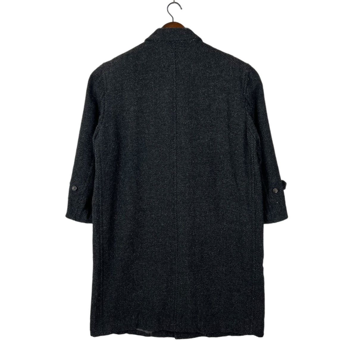 Comme des Garcons Homme Vintage 1988 CDG Homme Wool Tweed Overcoat - Size Medium Size US M / EU 48-50 / 2 - 6 Thumbnail