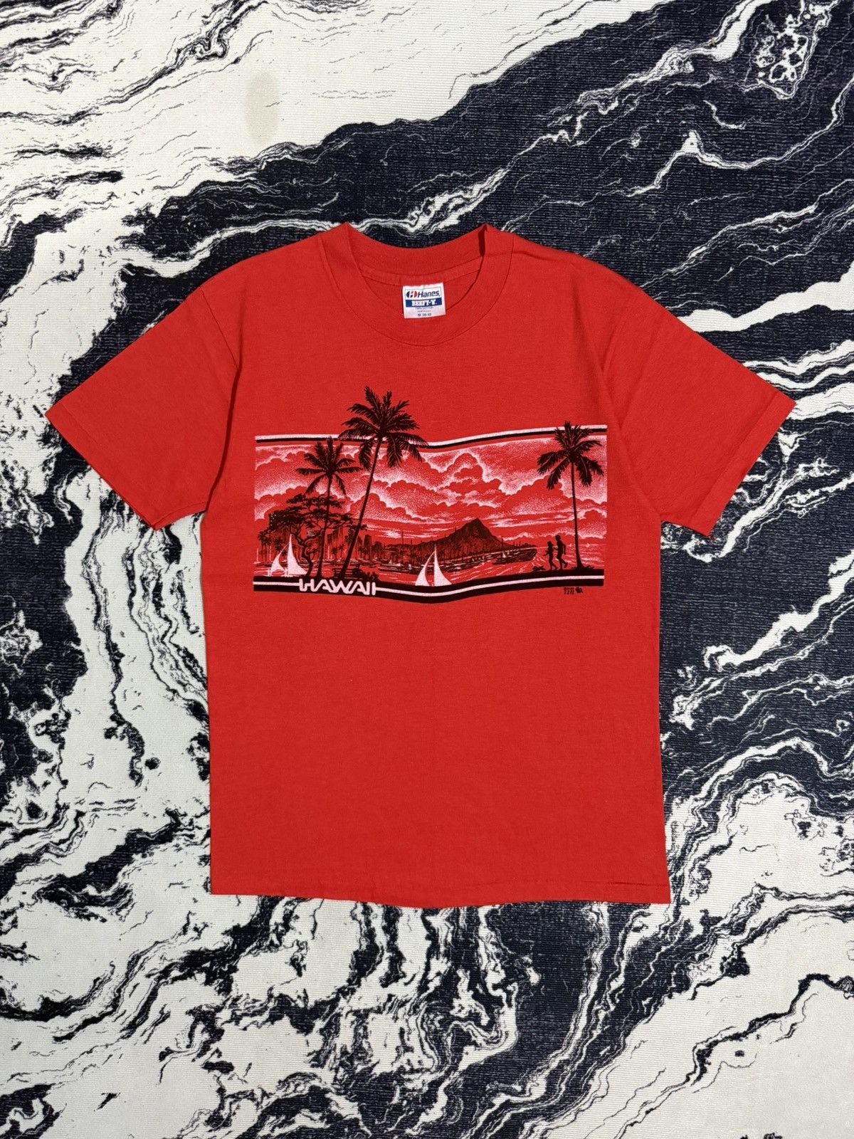 Sun Surf Vintage 80s hawaii hanes tshirt Size US S / EU 44-46 / 1 - 1 Thumbnail