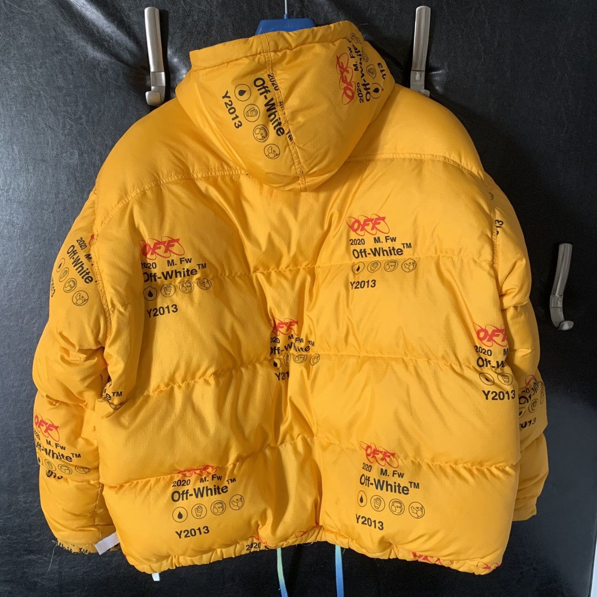 Off-White Off-White Industrial Zipped Puffer Jacket Size US M / EU 48-50 / 2 - 2 Thumbnail