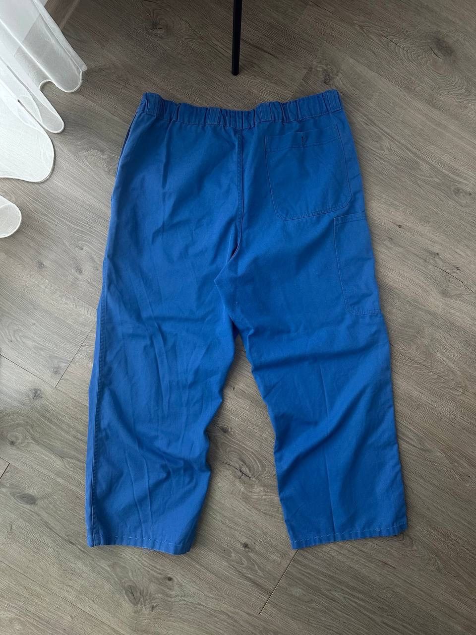 Japanese Brand × Vintage Vintage Japanese Workwear Blue Universals Surplus Army Pants Size US 34 / EU 50 - 12 Thumbnail