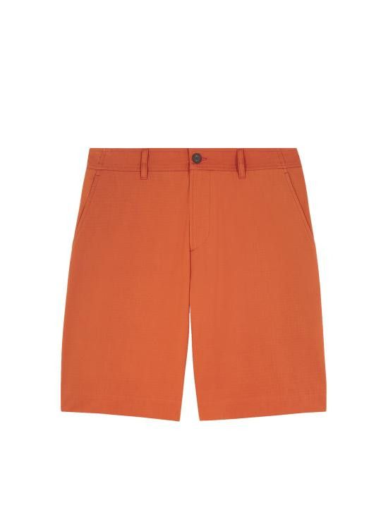 Maison Kitsune MAISON KITSUNE Men Shorts MM01402WW0074 P674 Orange Size US 40 / EU 56 - 1 Thumbnail