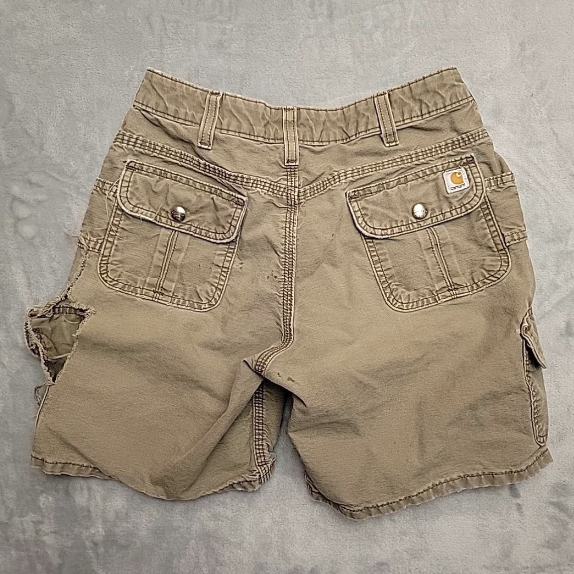Carhartt VINTAGE Carhartt Shorts Men 28 Brown Cargo Carpenter Utility Outdoors Work READ Size US 28 / EU 44 - 7 Thumbnail