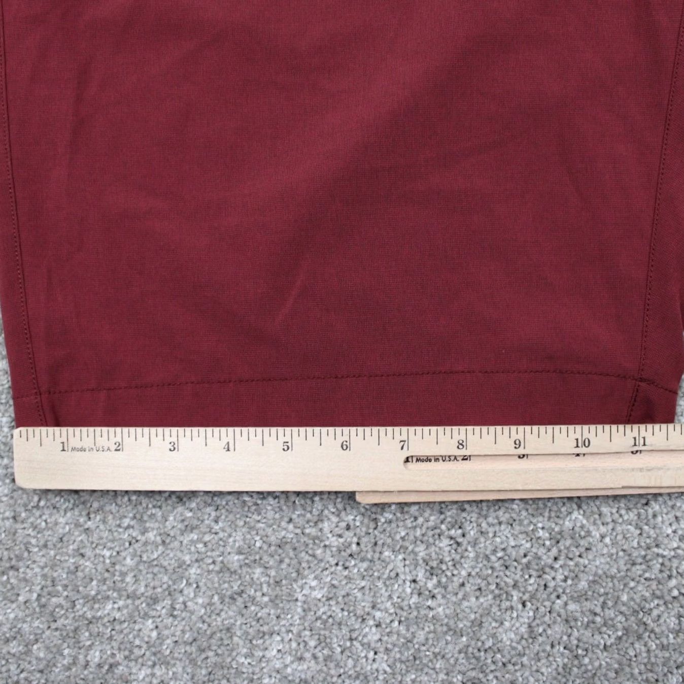 Vintage 7 Diamonds Momentum Performance Shorts Mens 40 Red Bermuda Shorts 10" Inseam Casual Golf Outdoor Preppy Mens Size US 40 / EU 56 - 5 Thumbnail