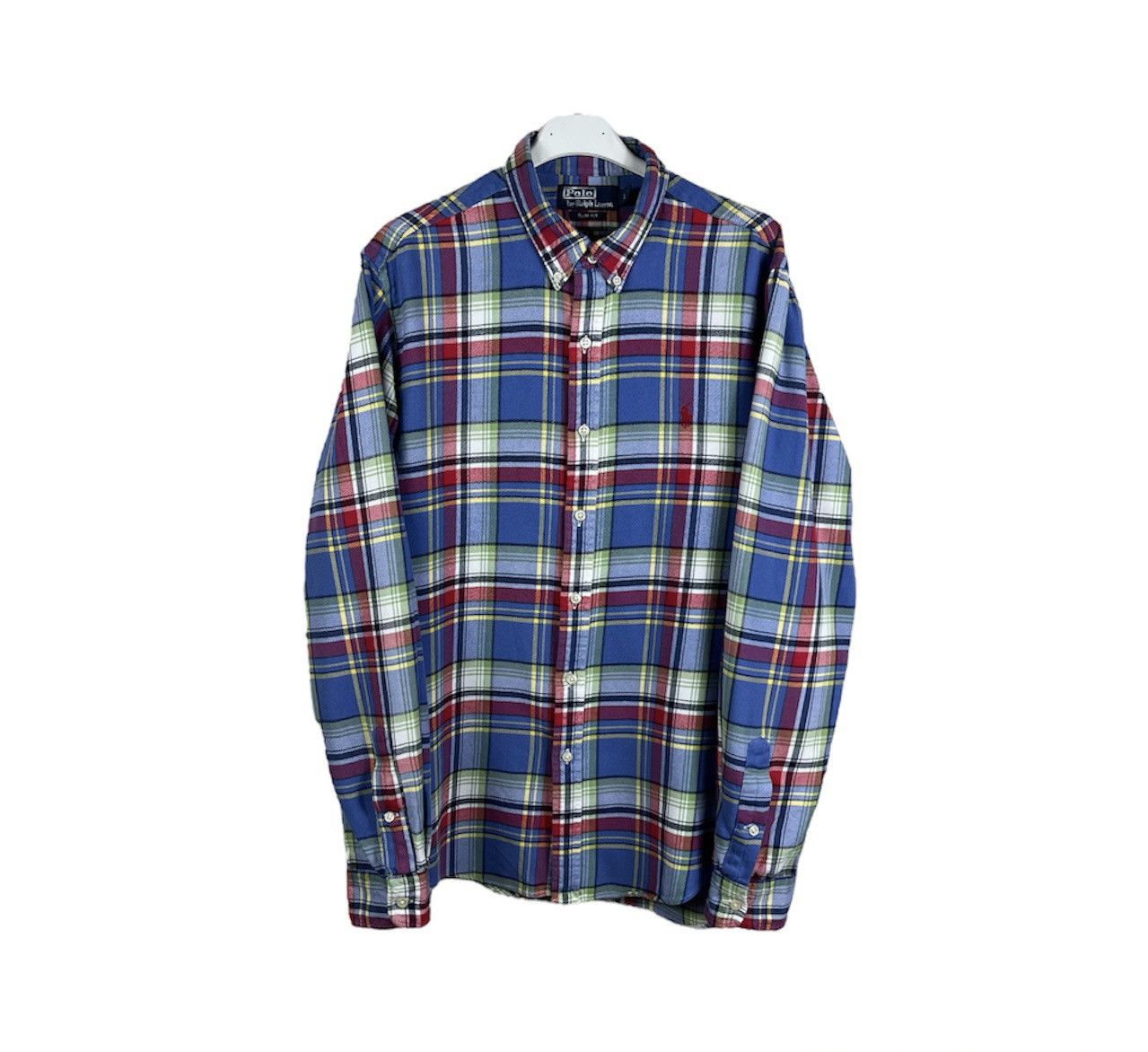 Flannel × Polo Ralph Lauren × Vintage Vintage Polo Ralph Lauren 90s flannel plaid checked shirt Size US L / EU 52-54 / 3 - 1 Thumbnail
