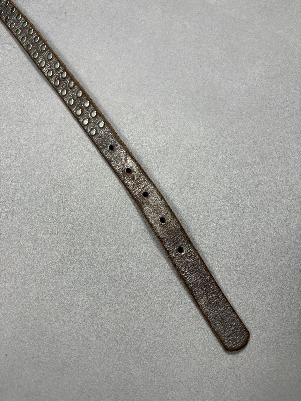 Zadig & Voltaire Zadig & Voltaire Studded Leather Wrap Belt Brown T2 Archive Size ONE SIZE - 8 Thumbnail