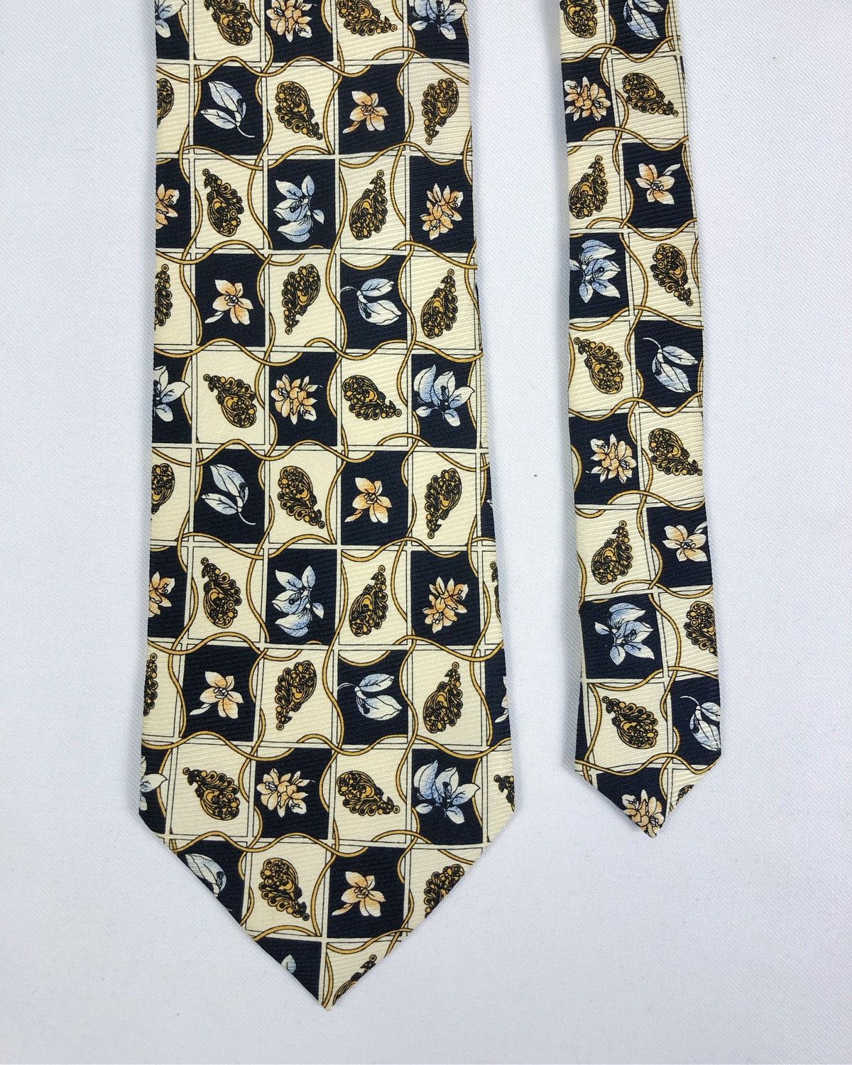 Christian Dior Monsieur × Vintage Rare Vintage Christian Dior Monsieur Silk Tie Size ONE SIZE - 3 Thumbnail