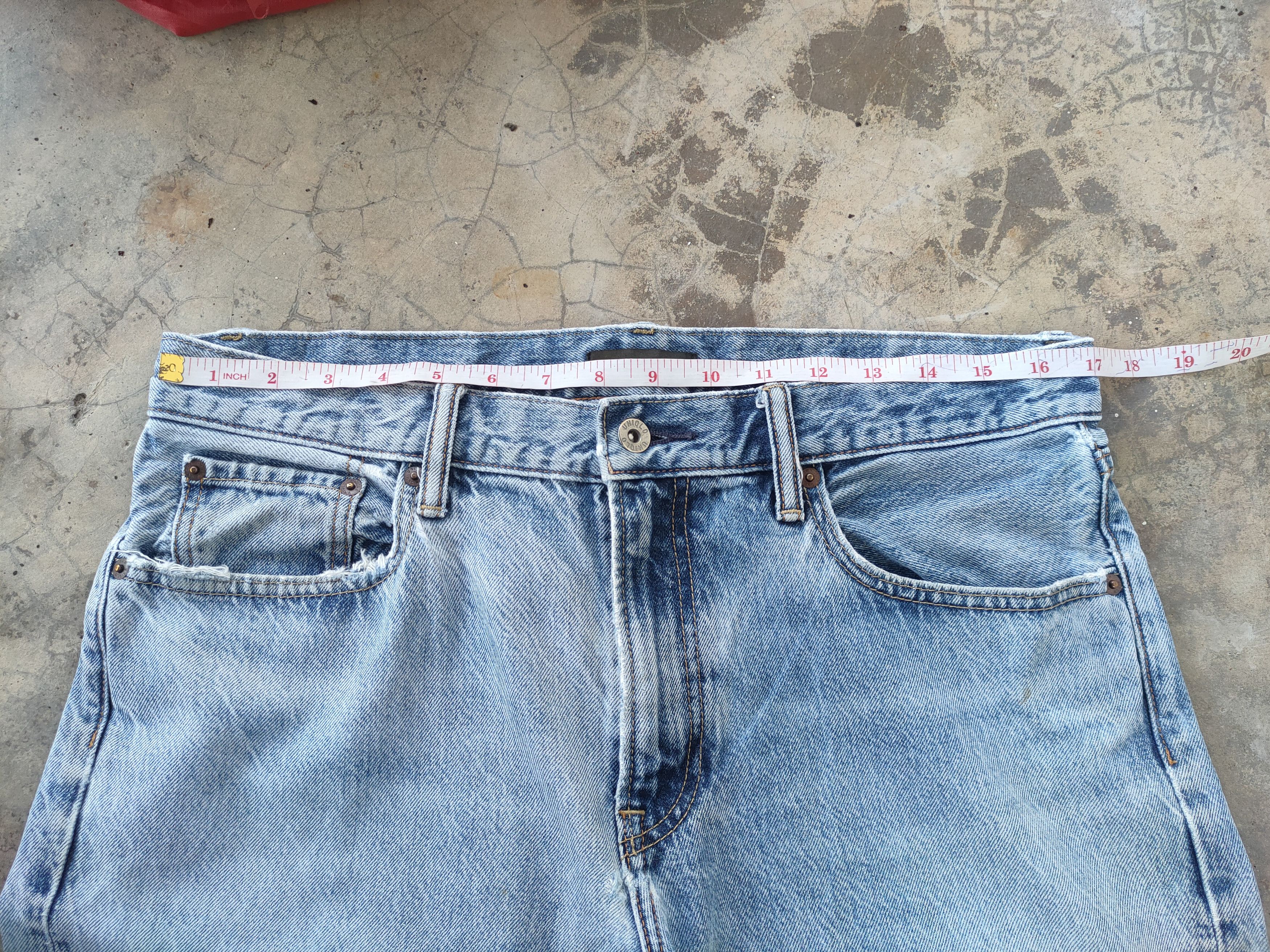 Japanese Brand VINTAGE JAPANESE FADED JEANS DENIM PANTS Size US 33 - 6 Thumbnail