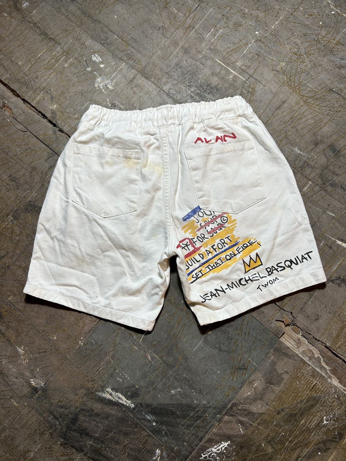 Dsquared2 × Jean-Michel Basquiat Dsquared2 X Jean Micheal Basquiat Short Pants Size US 30 / EU 46 - 5 Thumbnail