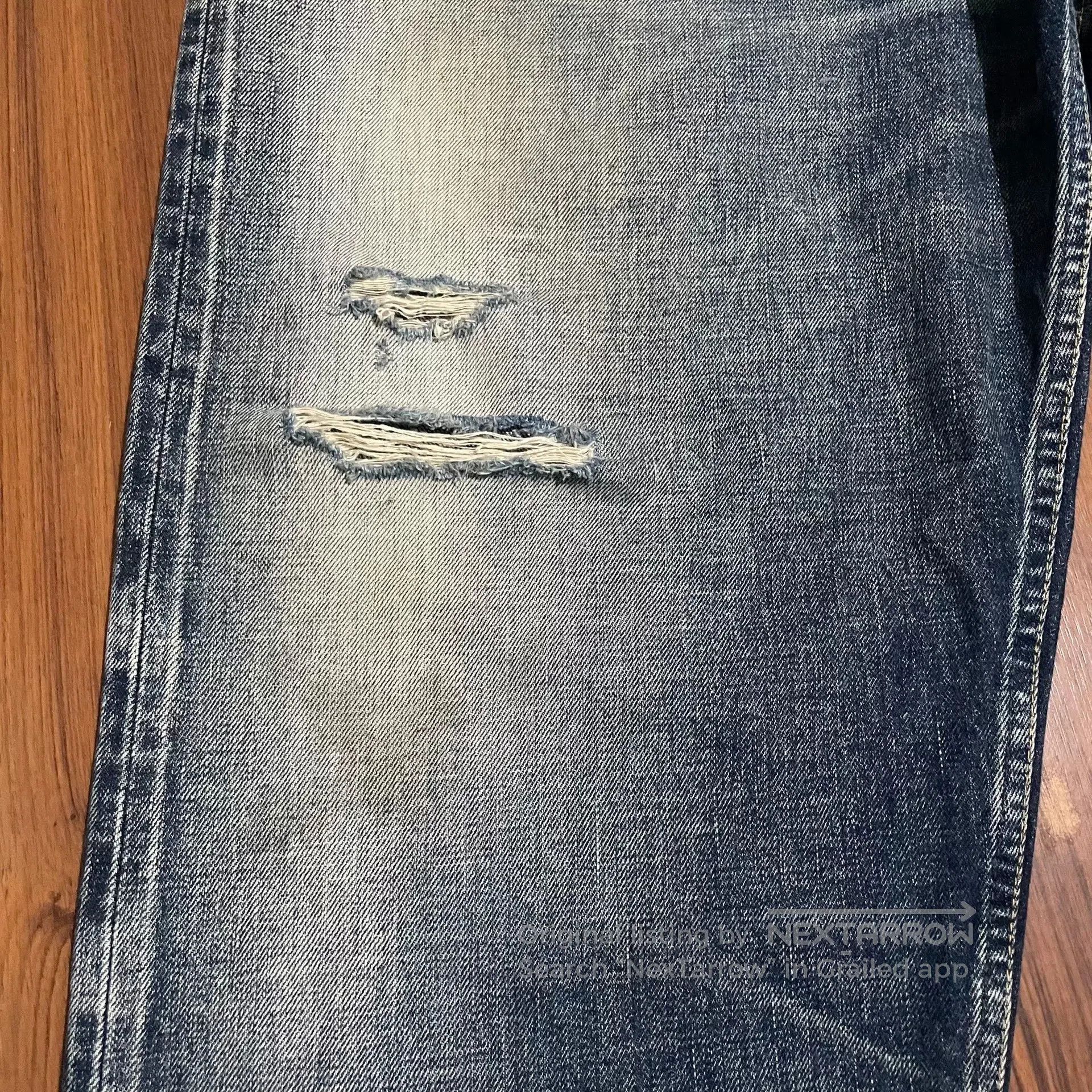 Madness MADNESS 21AW Knife Cut 3.0 Jeans. Size US 32 / EU 48 - 3 Thumbnail